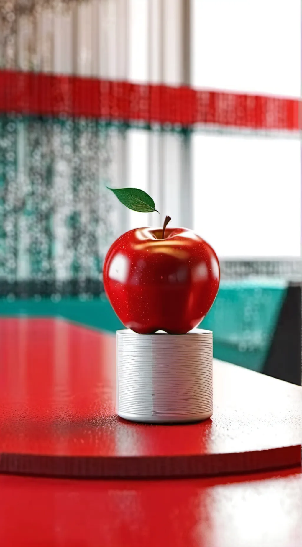 ai character: The rizz apple background