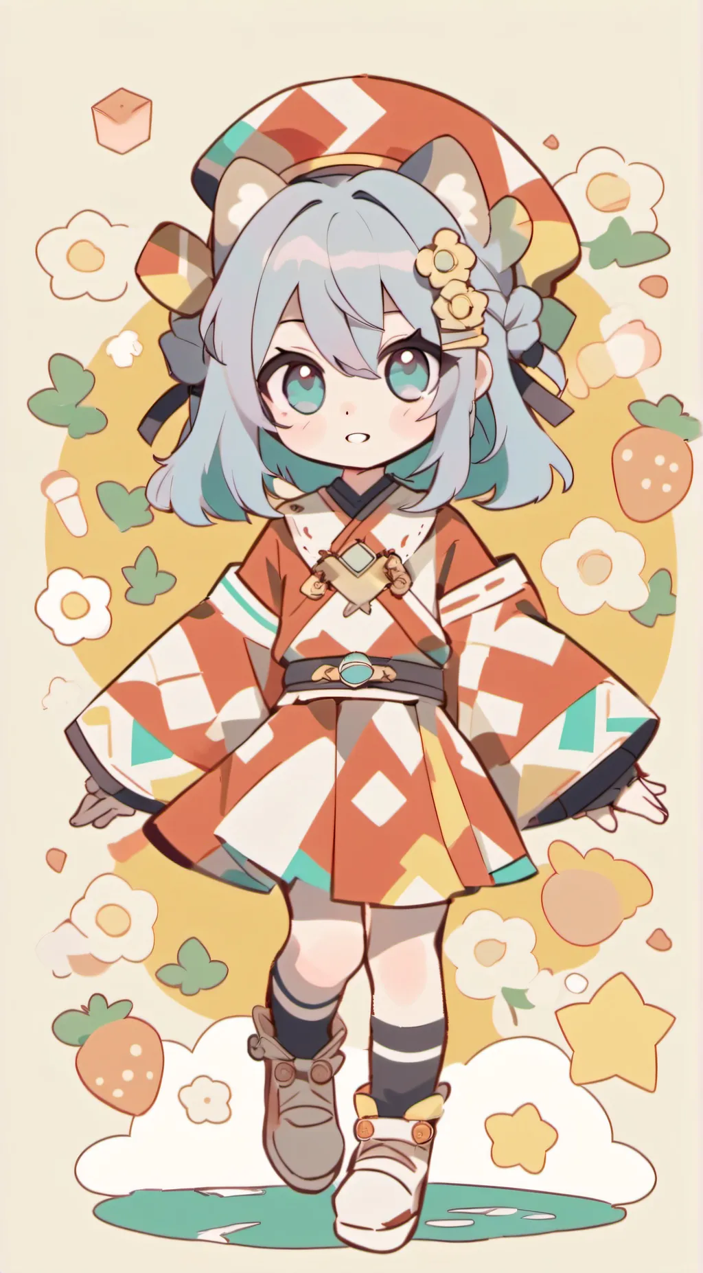 ai character: starlight background