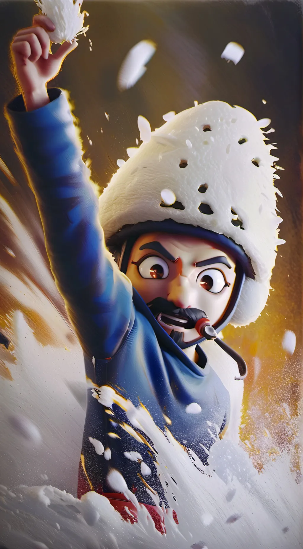 ai character: smufhuman background