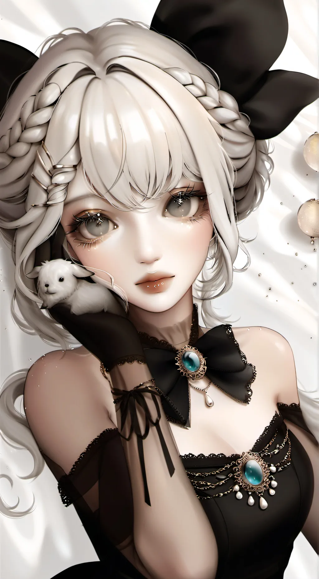 ai character: |•| Evolette|•| background