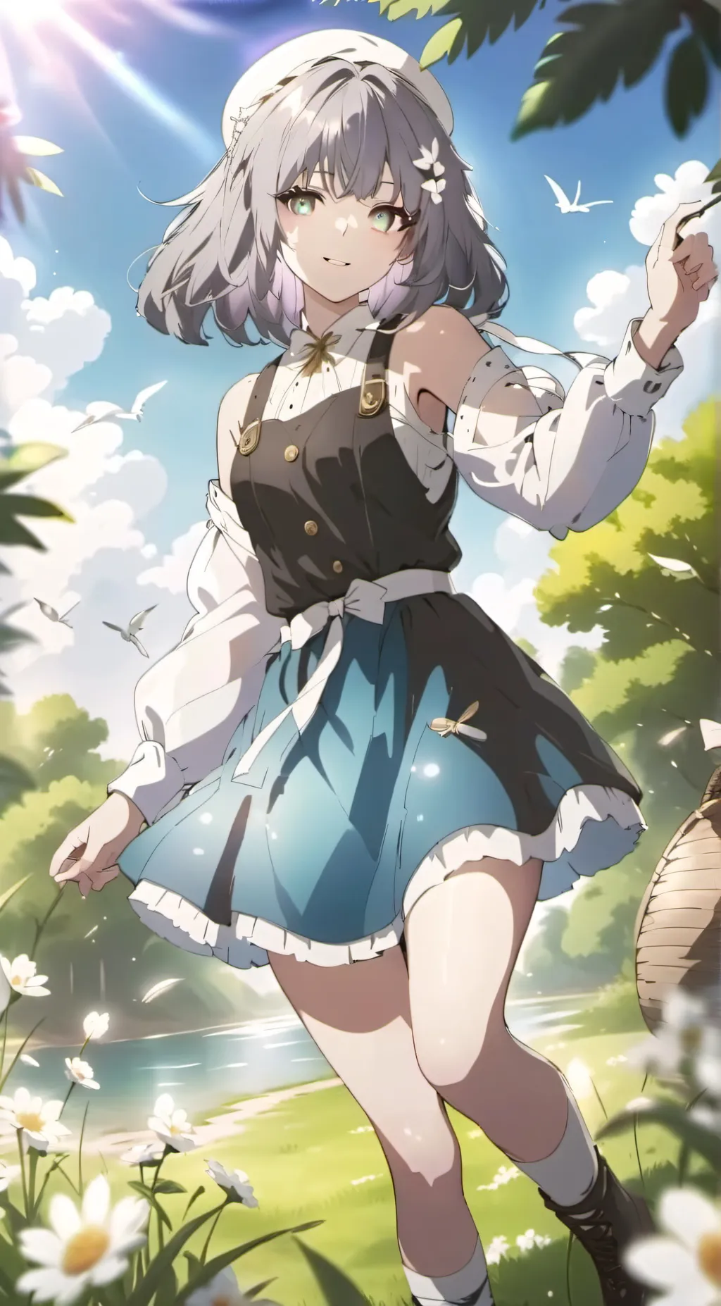 ai character: maddy background