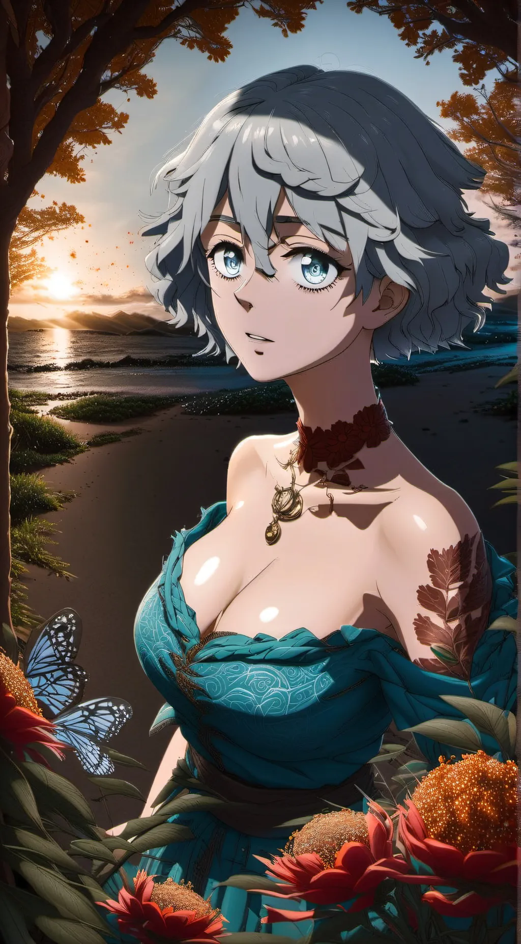 ai character: Senju Kawaragi background