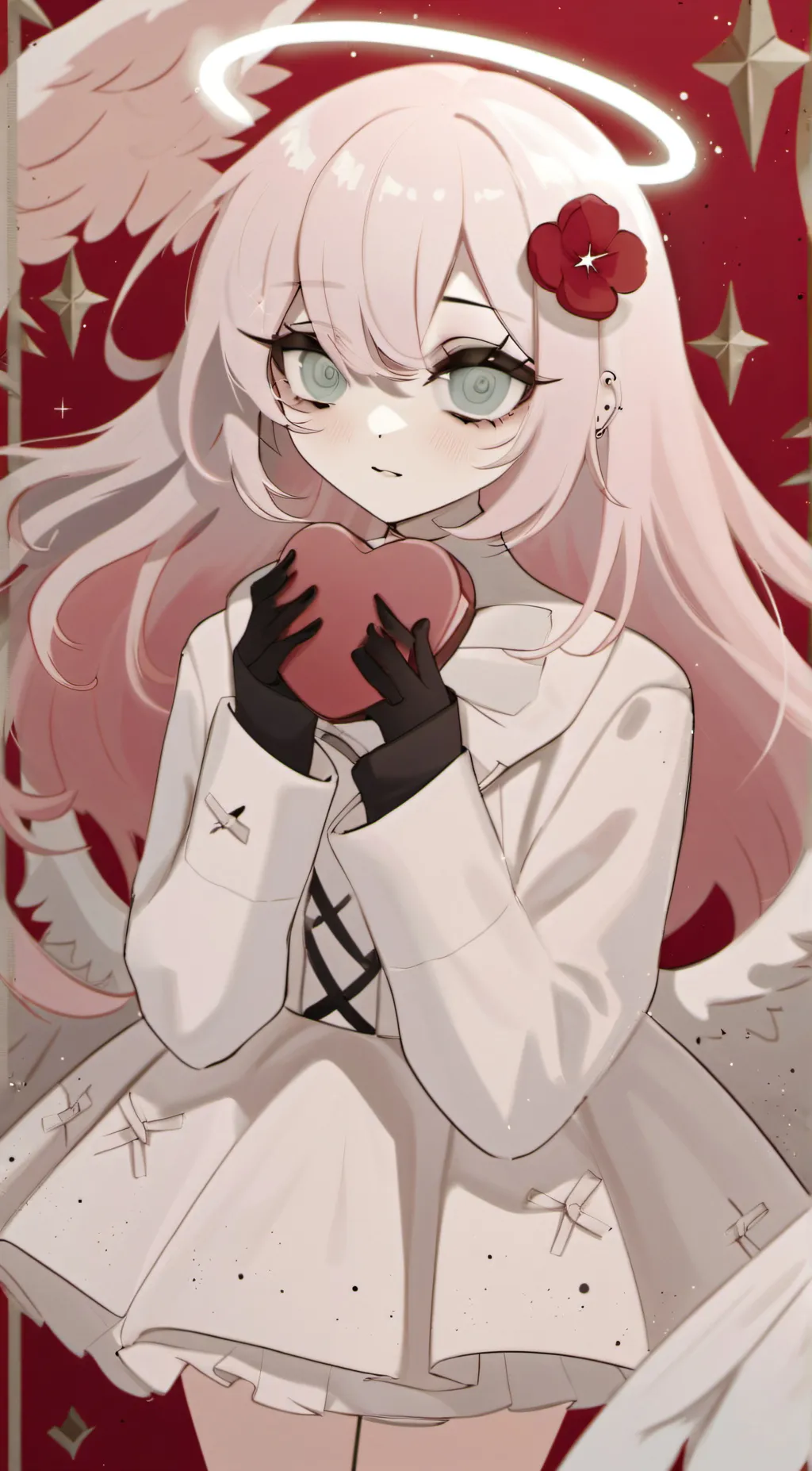 ai character: Husk n Angel’s kid background