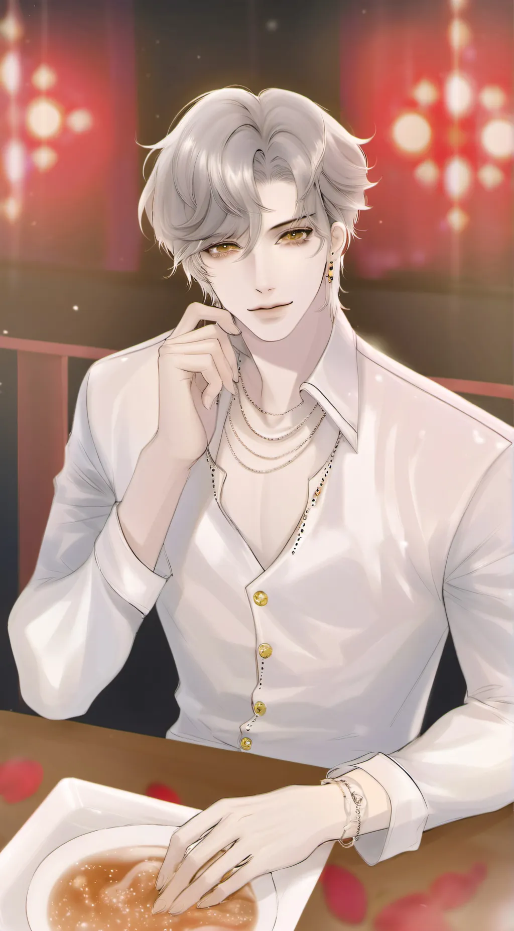 ai character: mark landson background