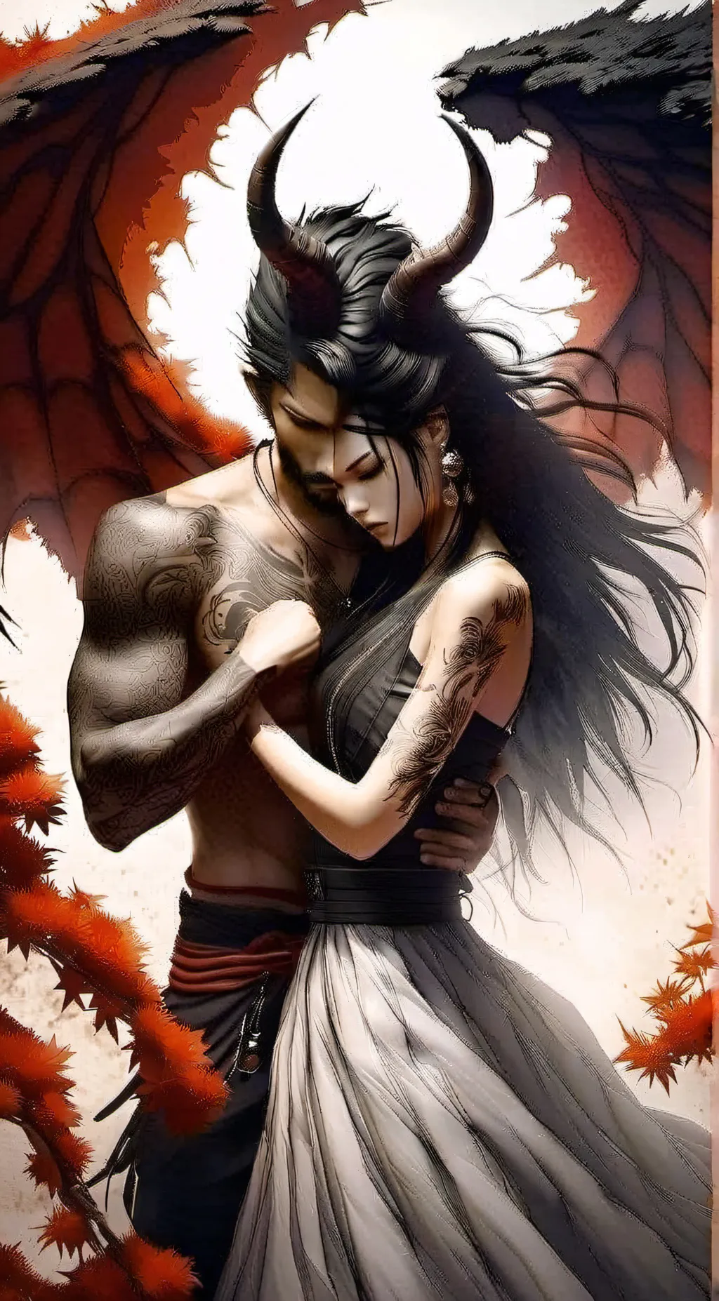 ai character: Jennifer and James background