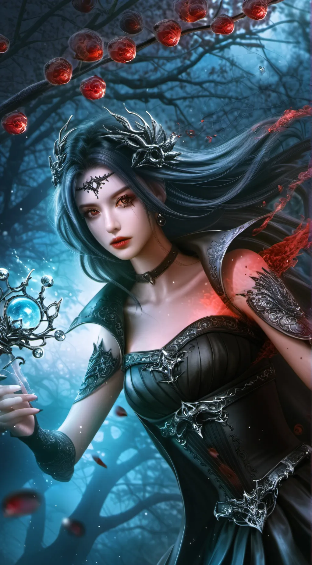 ai character: sky  background