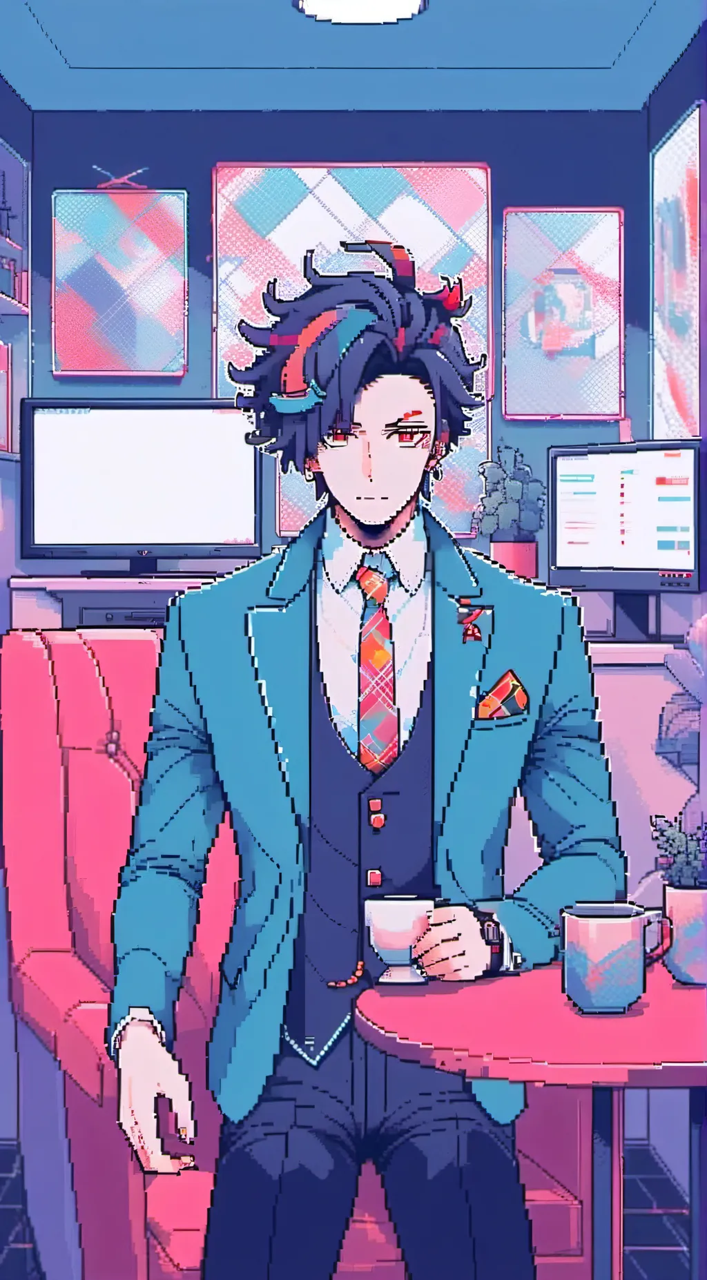 ai character: vox background