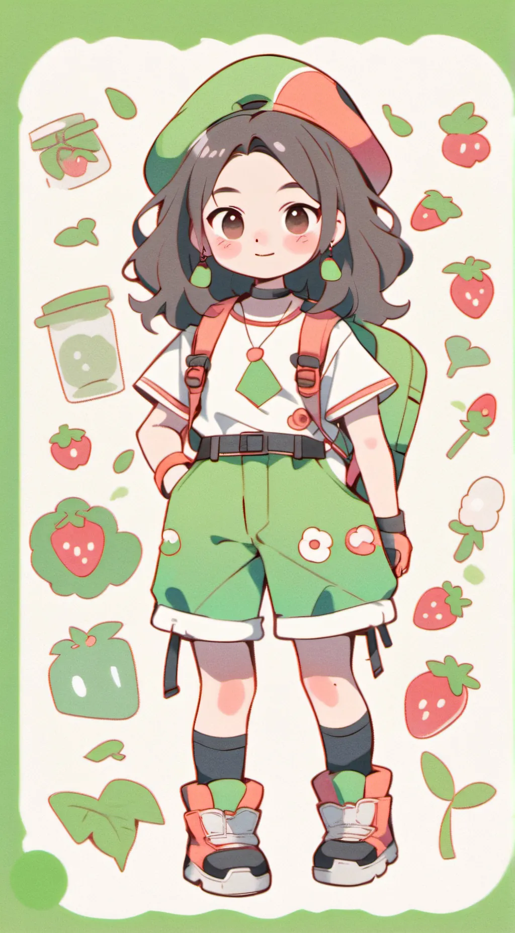 ai character: addison background