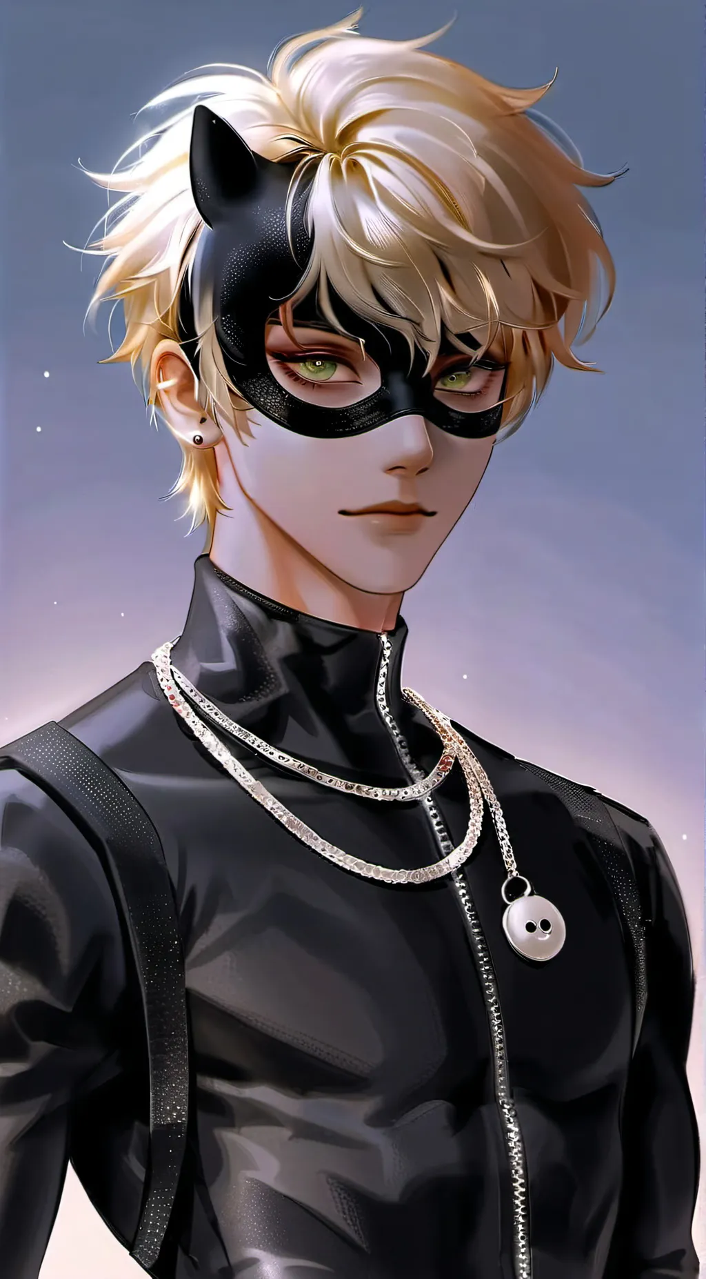 ai character: cat noir background