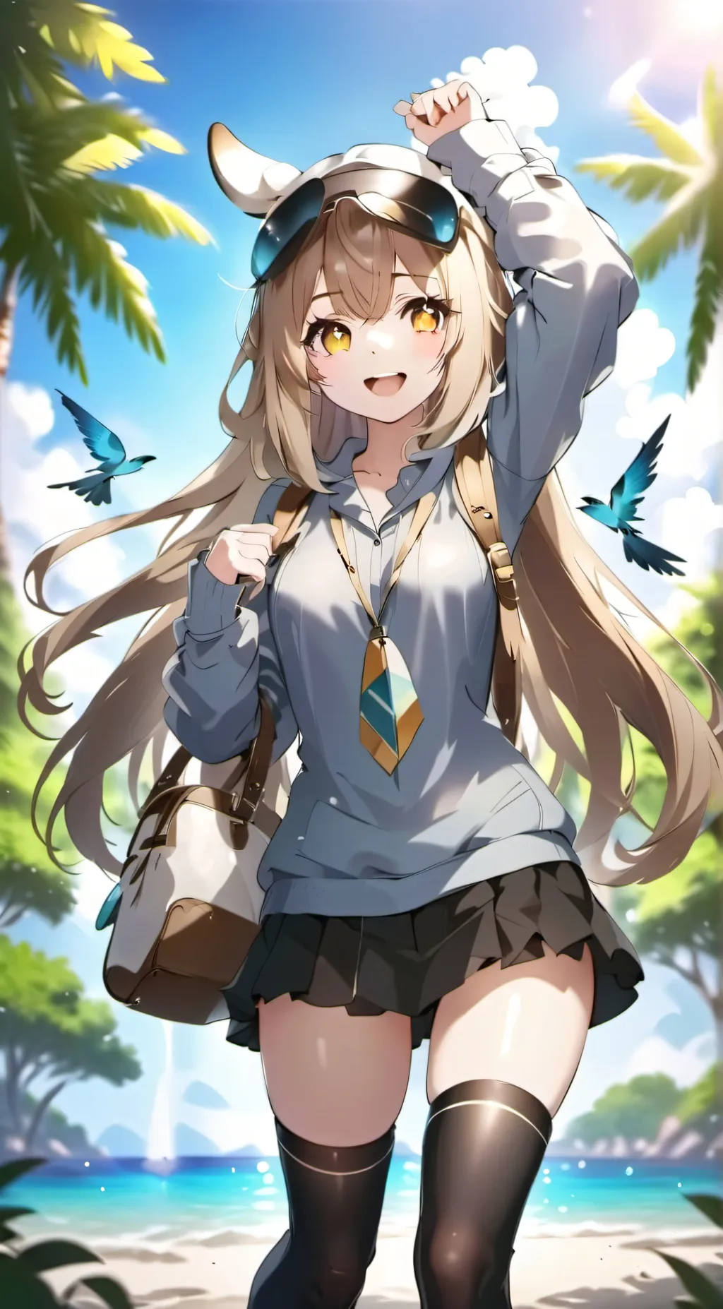 ai character: Ella background