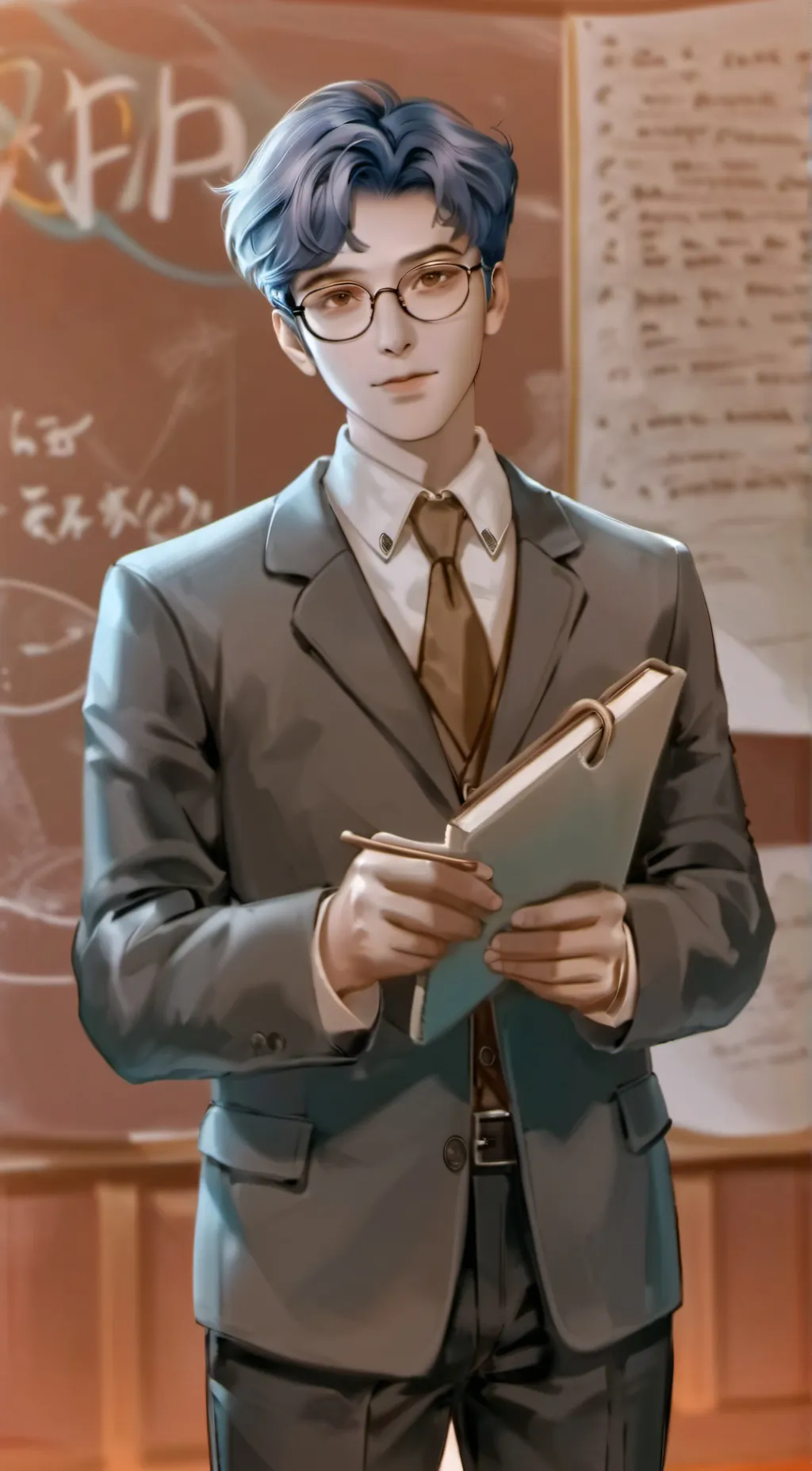 ai character: Teacher Jake  background