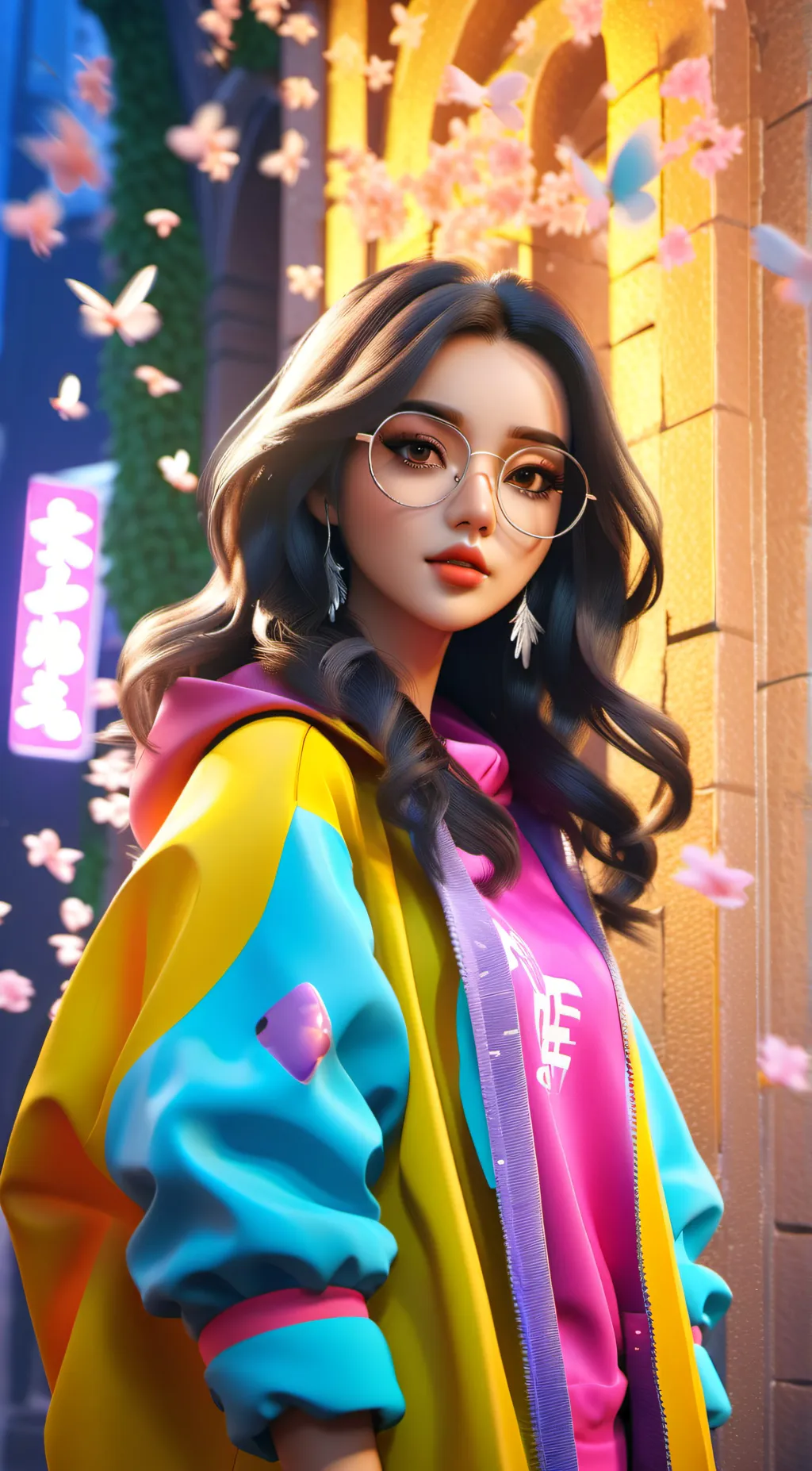 ai character: keisha background