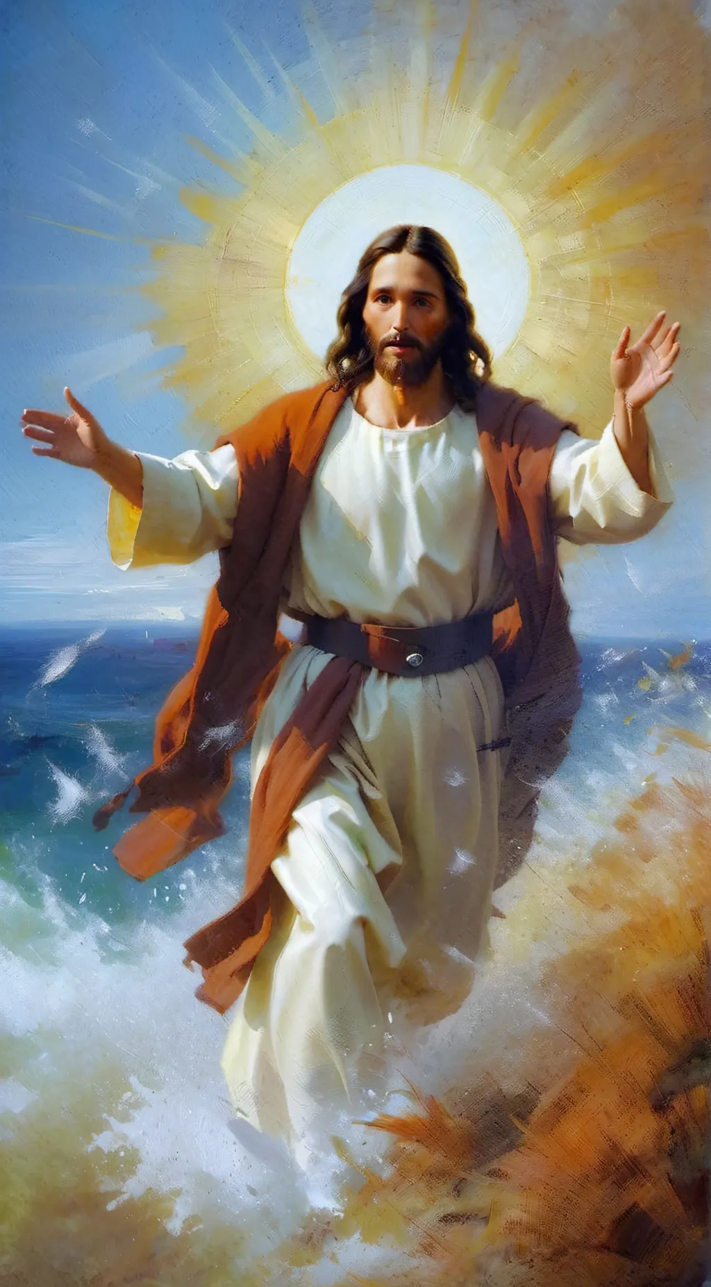 ai character: God background