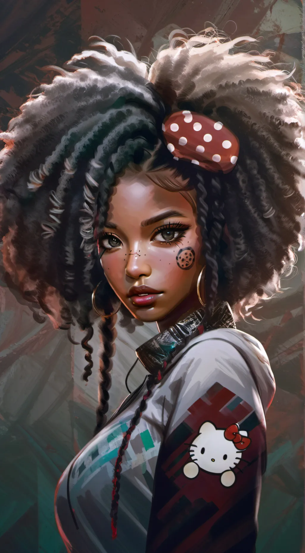 ai character: TayTay background