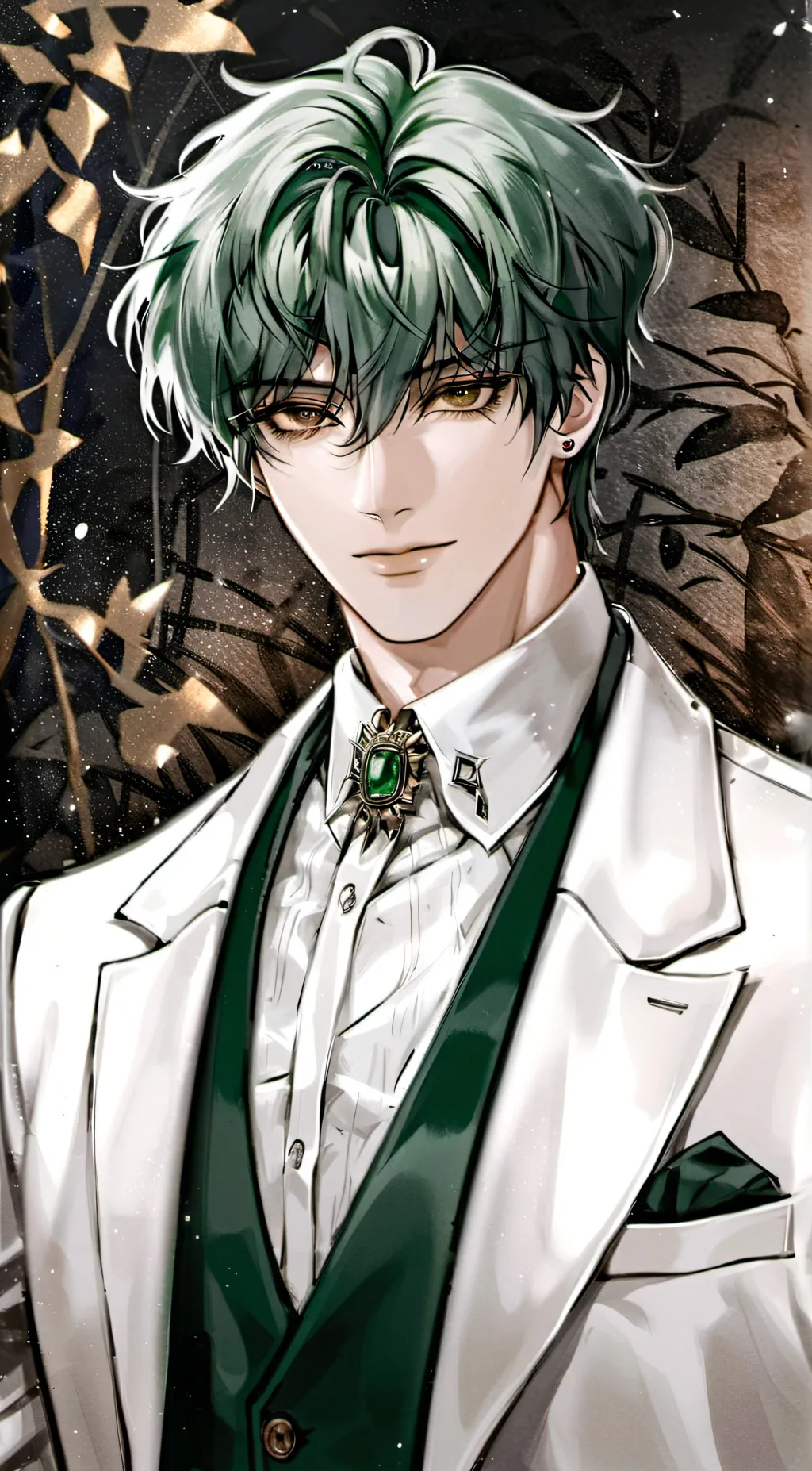 ai character: Hashino  background