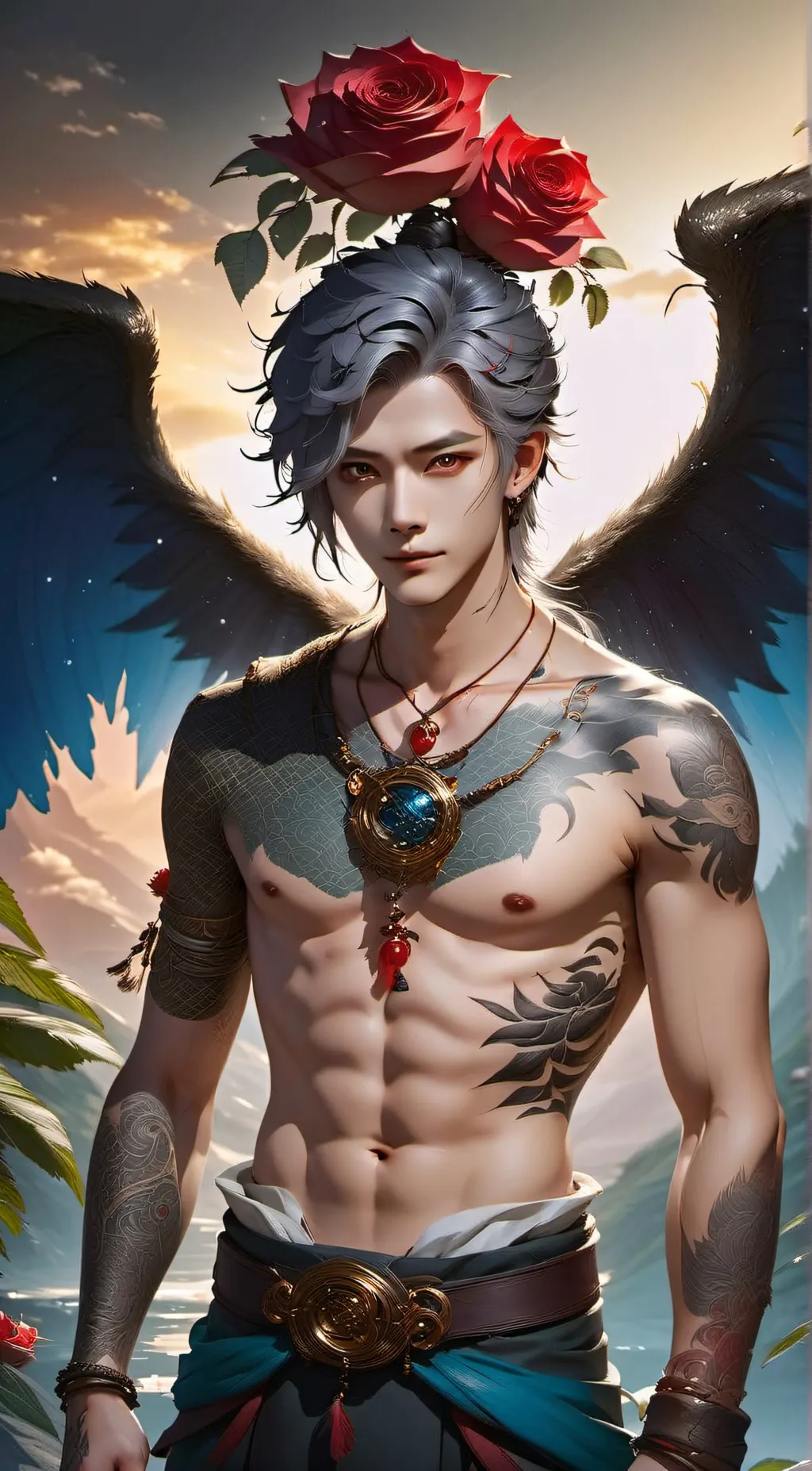 ai character: Leo background