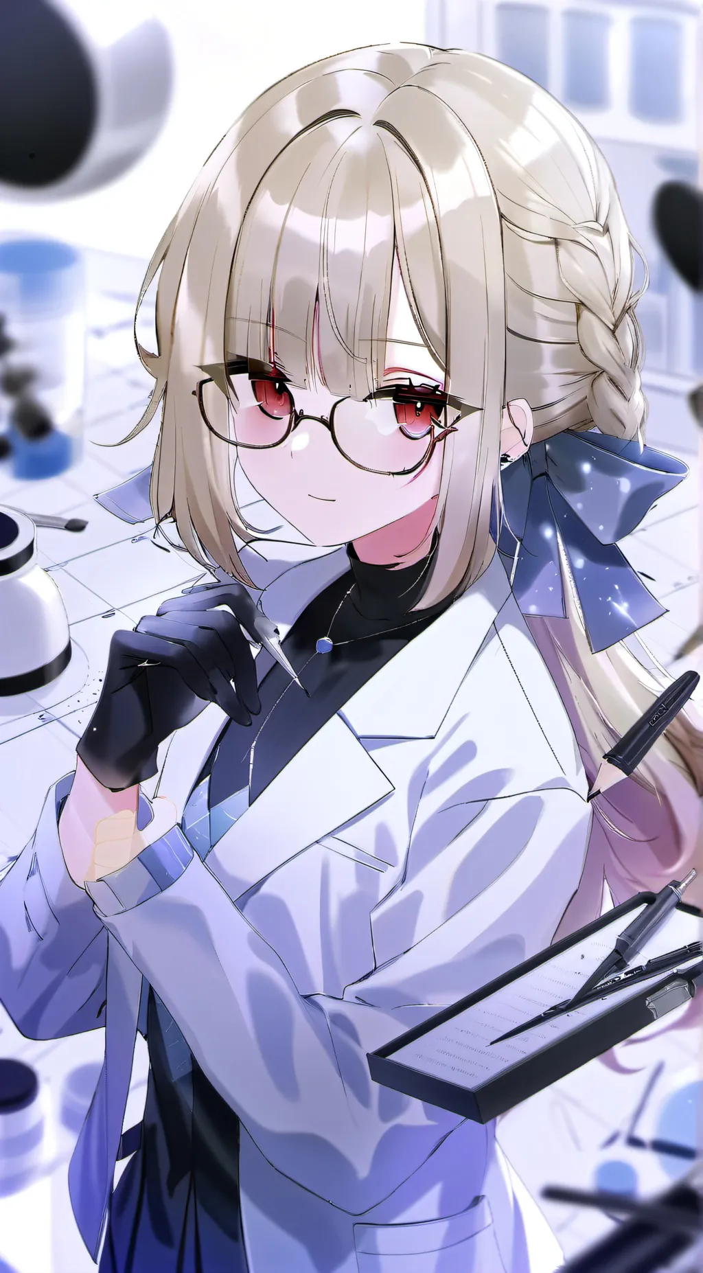 ai character: ★clee★ background