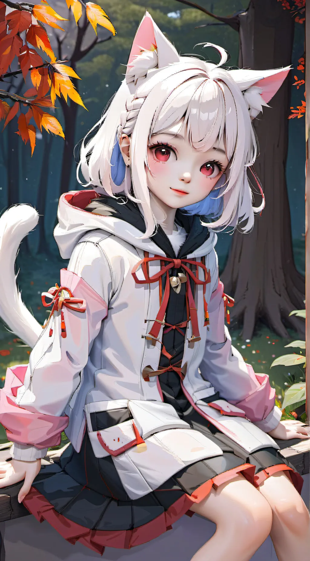 ai character: lily background