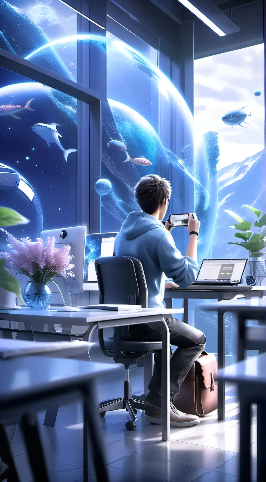 ai character: Class 1A background