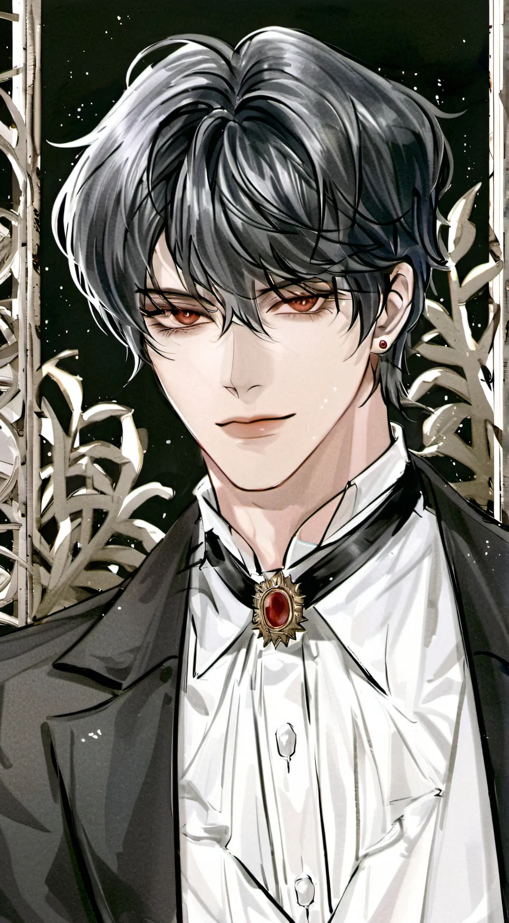 ai character: Mark background