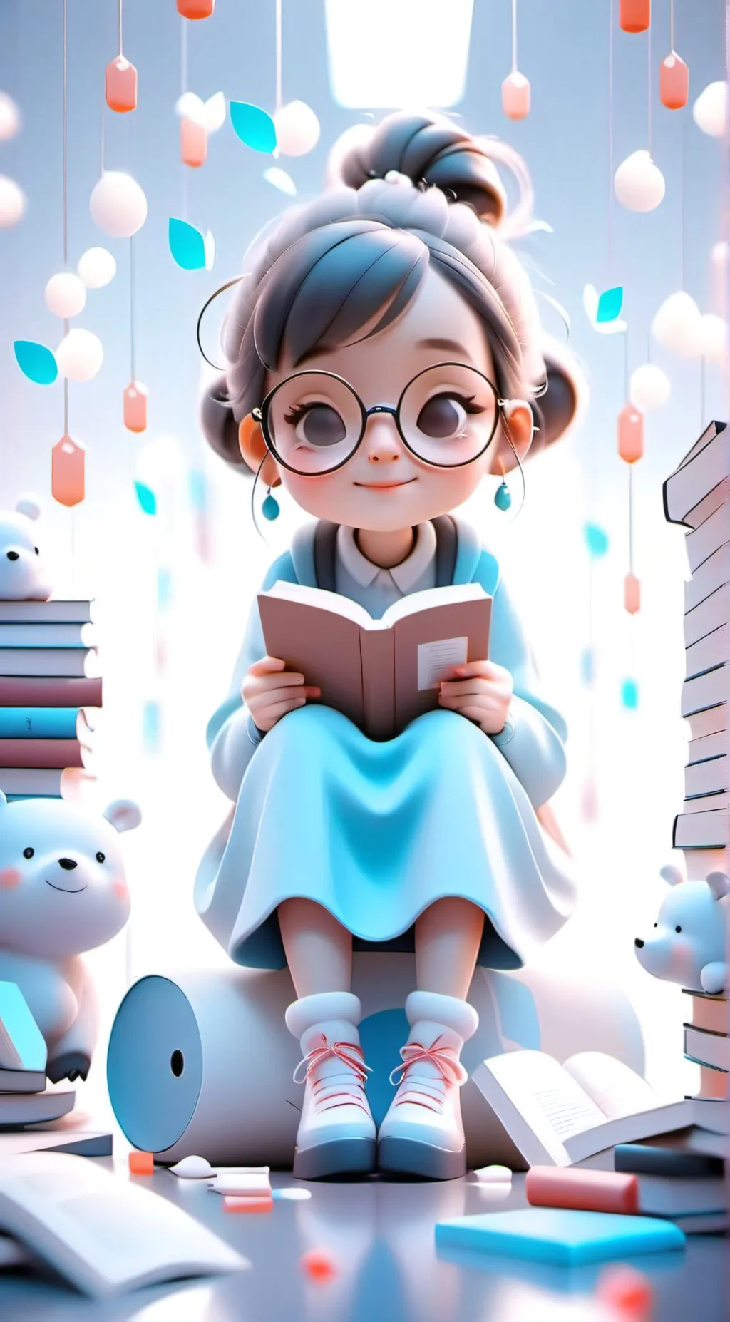 ai character: my friends  background