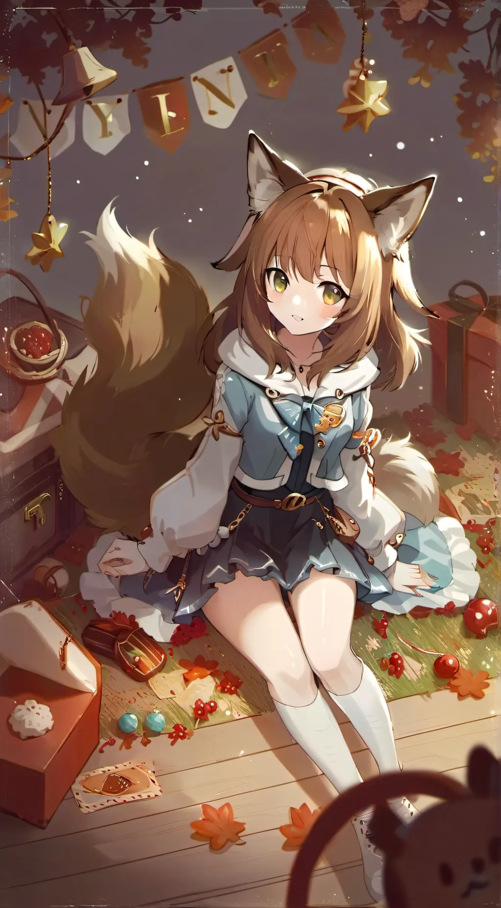 ai character: Cookie background