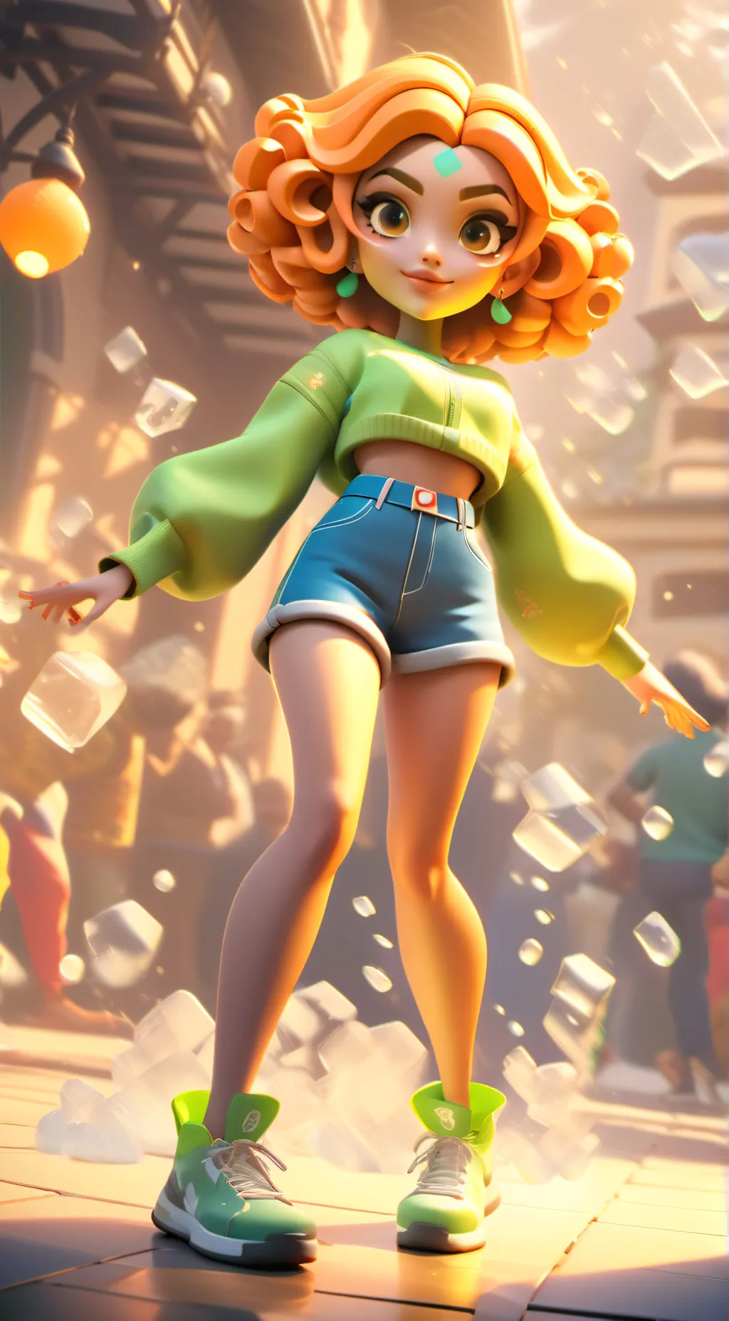 ai character: Water sugar💀 background