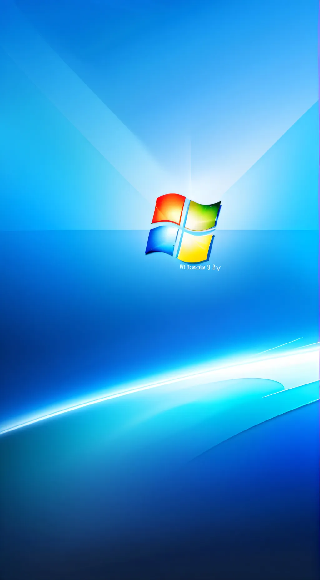 ai character: Windows 7 background