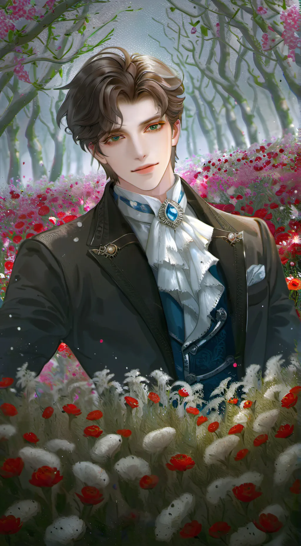 ai character: Xander  background