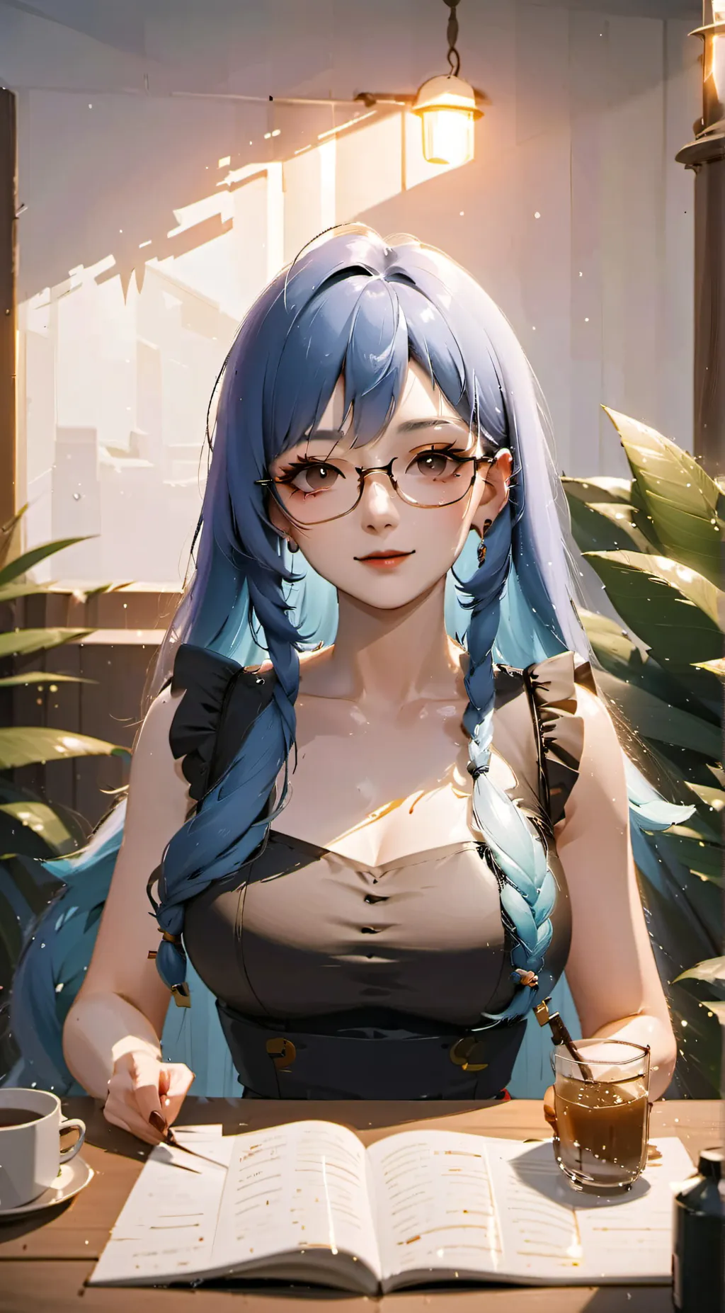 ai character: Kari background