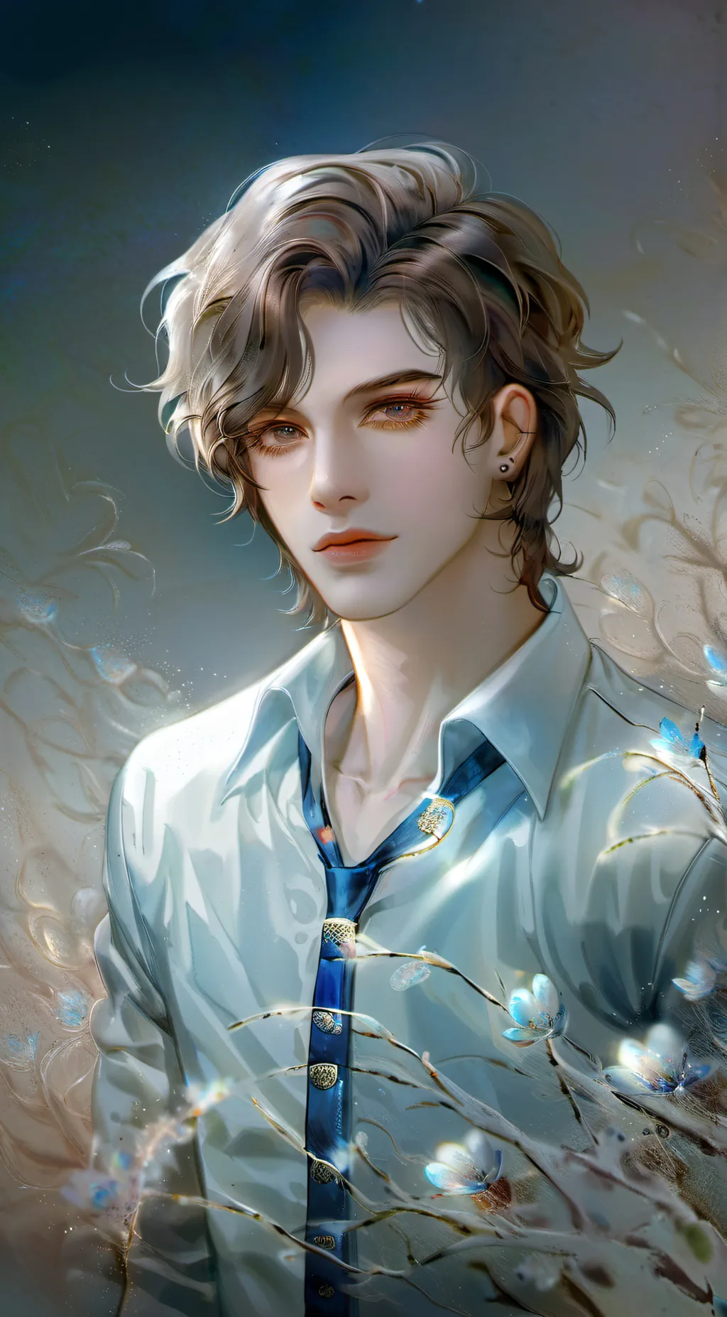 ai character: asher background
