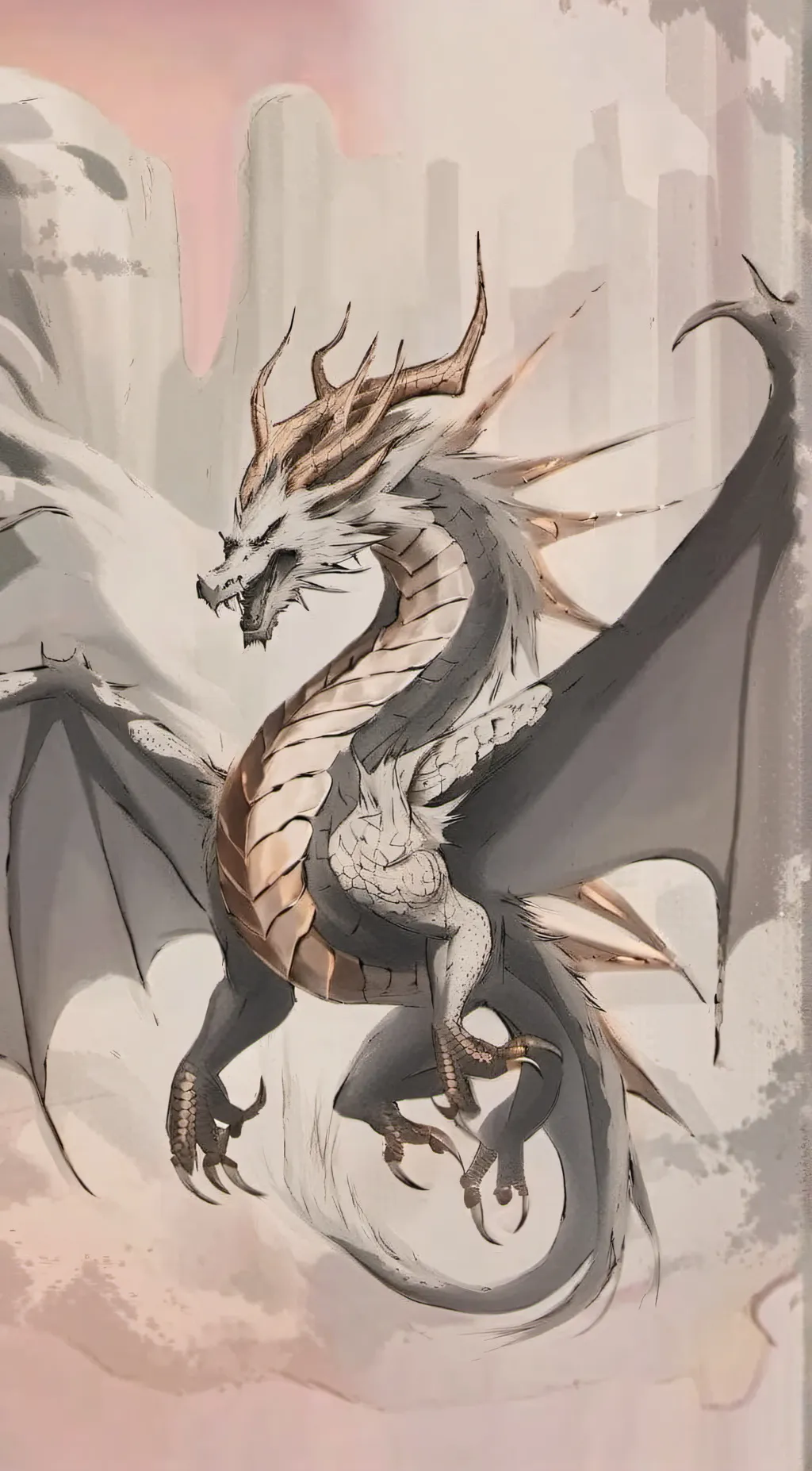 ai character: rose background