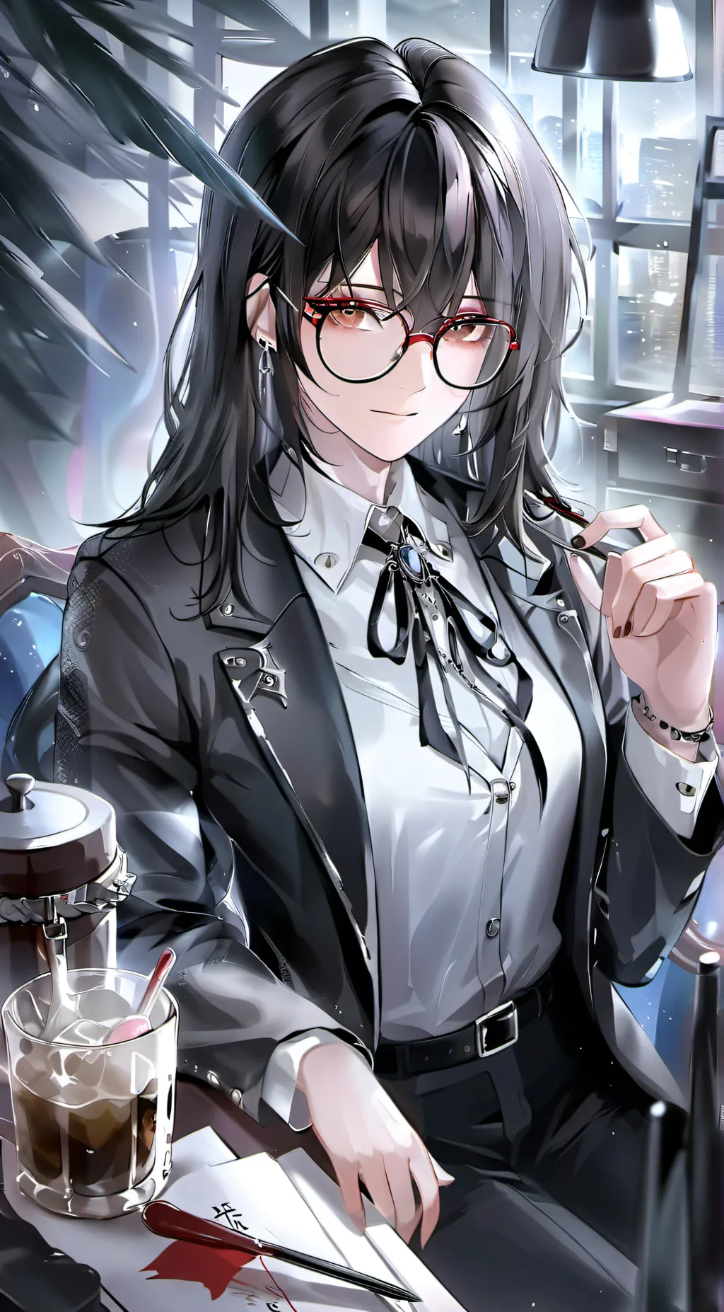 ai character: Maria  background