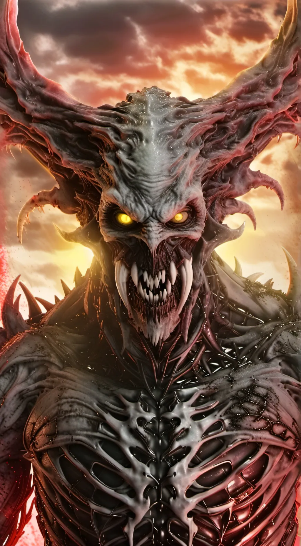 ai character: Destroyah background