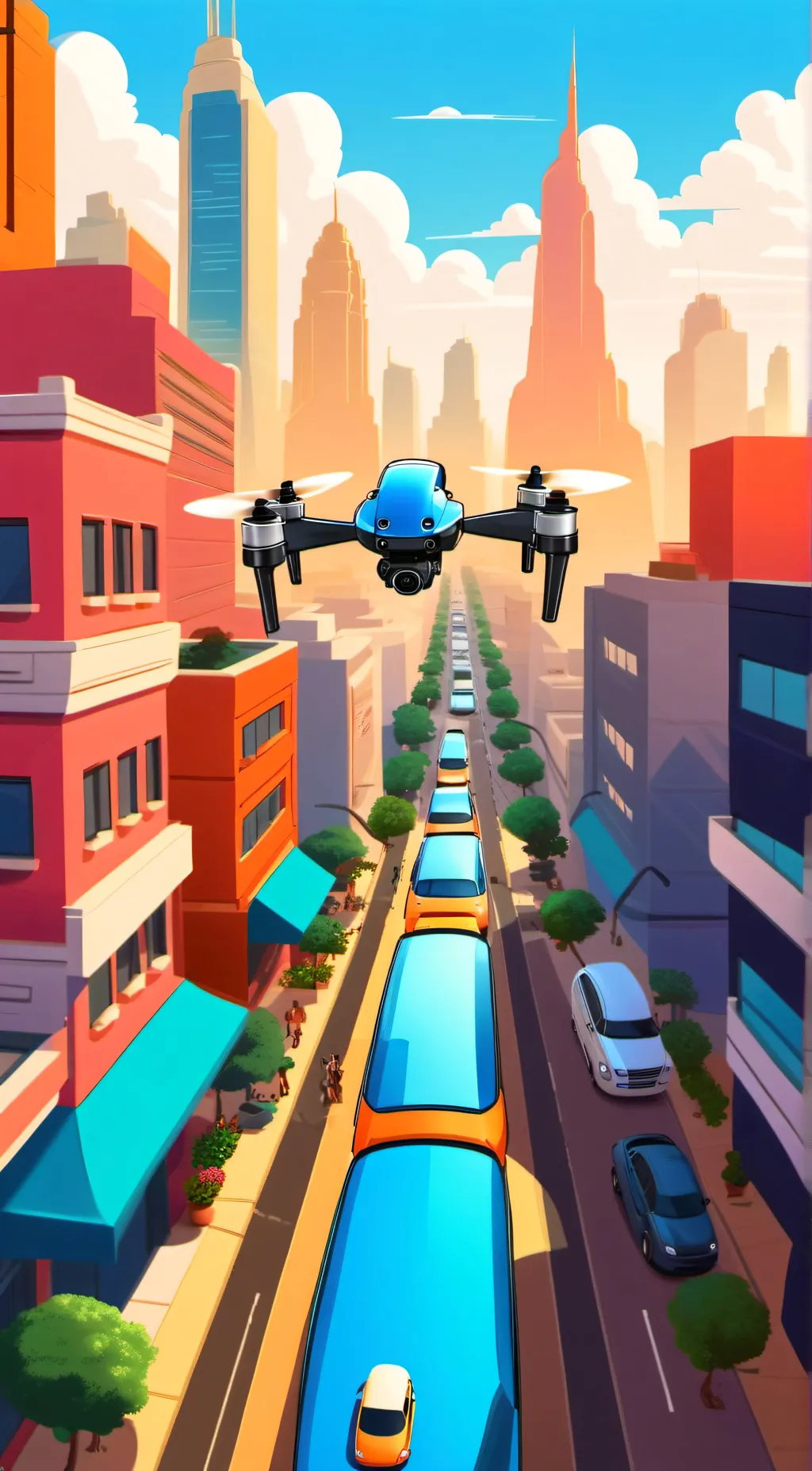 ai character: reeto drone-1344  background