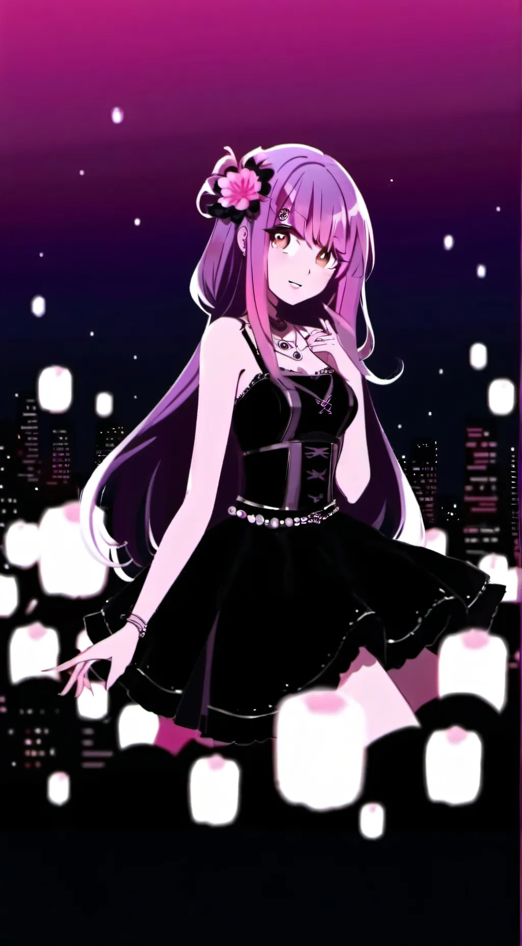 ai character: neveah background