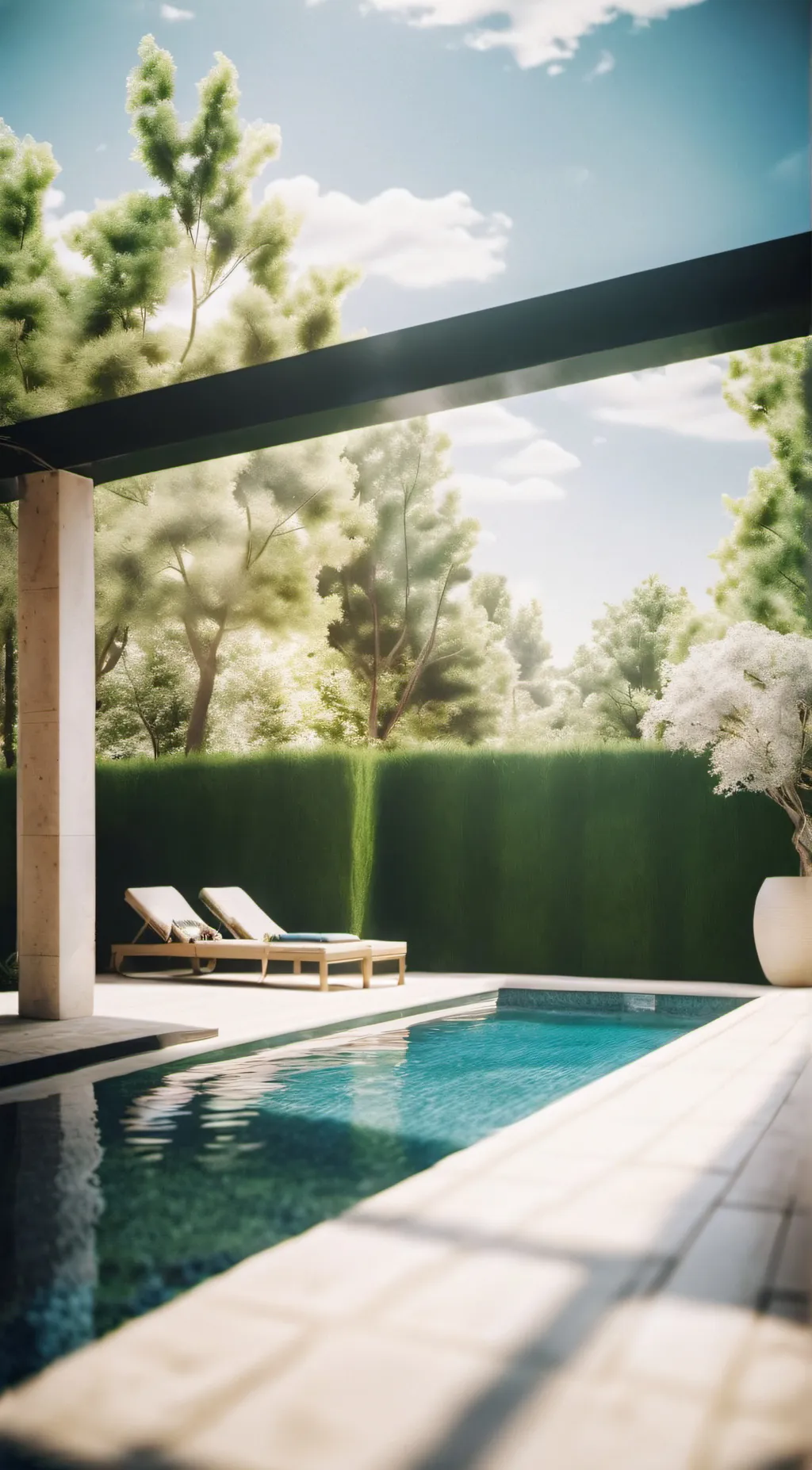 ai character: summer with loler background