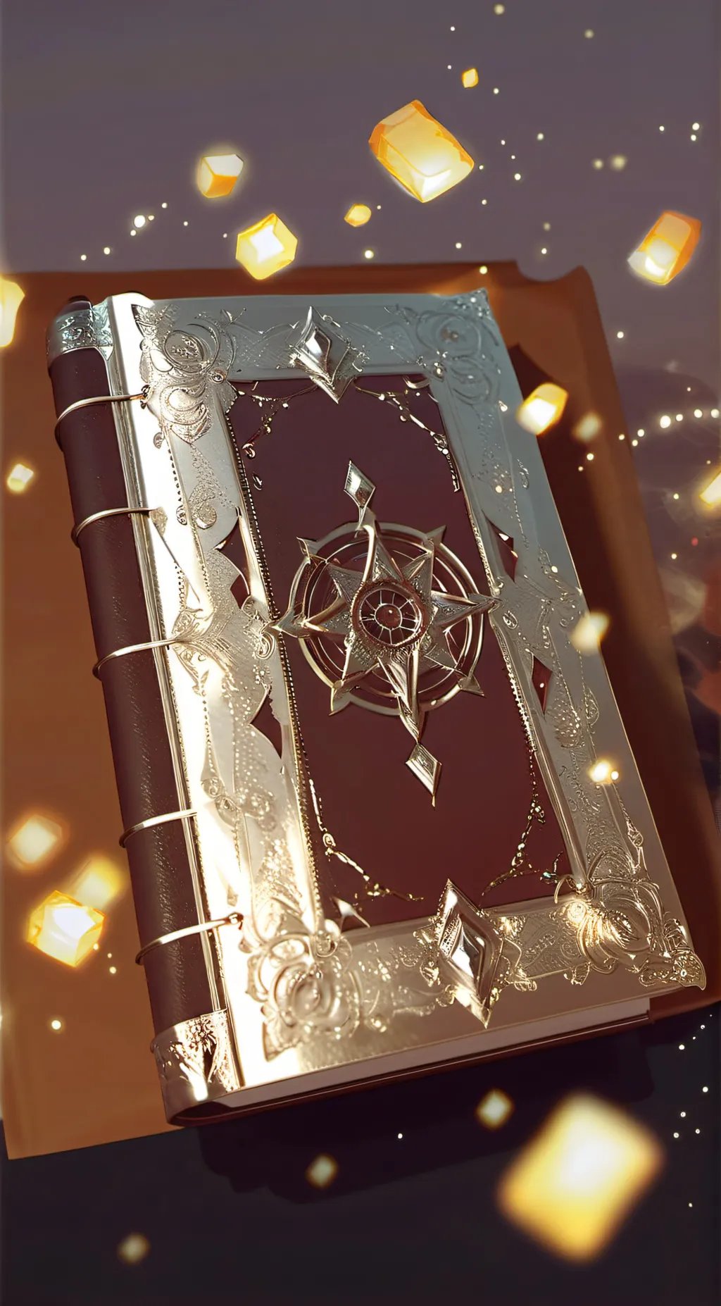 ai character: Spell Book  background