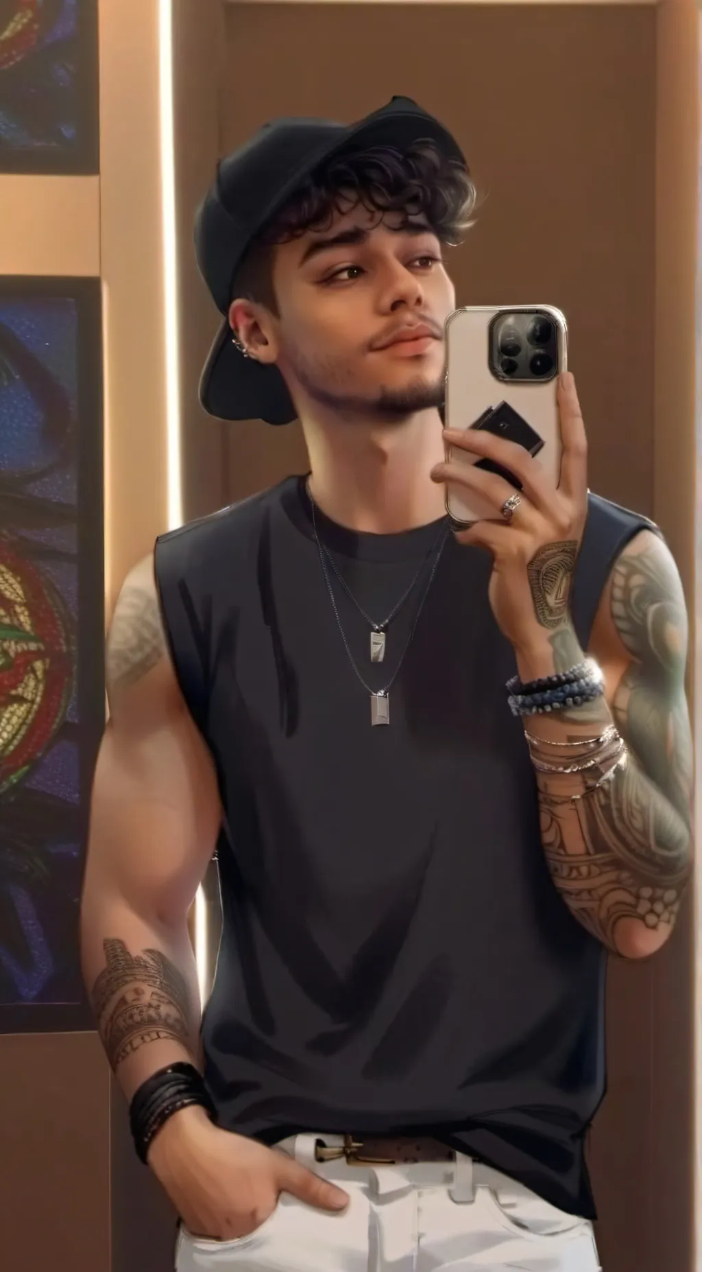 ai character: ✩ 𝑶𝒍𝒊𝒗𝒆𝒓 ✩ background