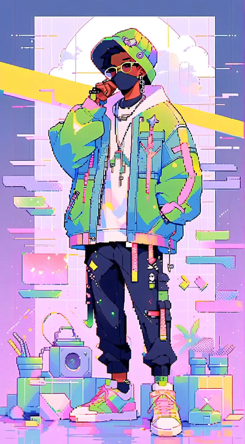 ai character: IShowSpeed background