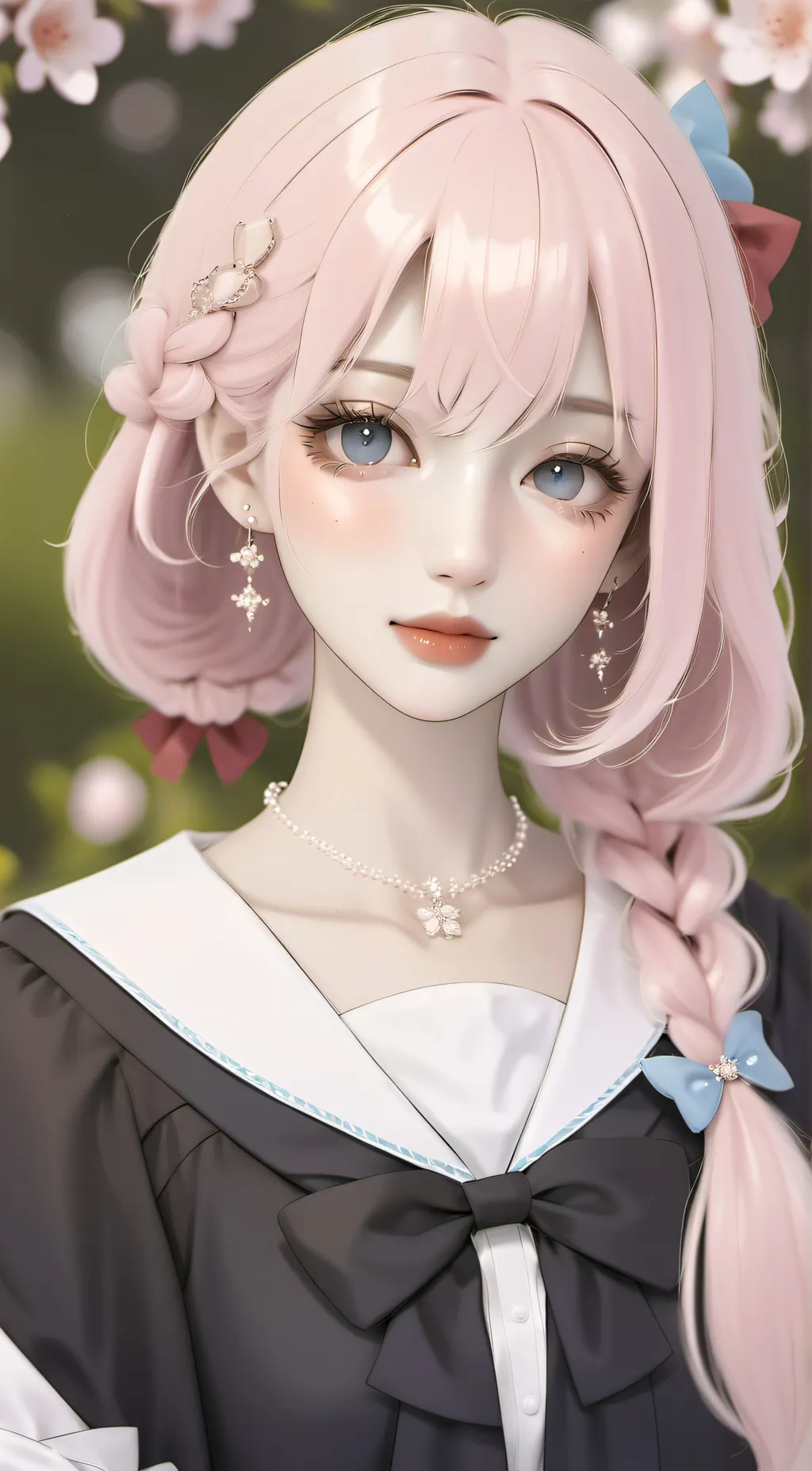 ai character: Bloom background