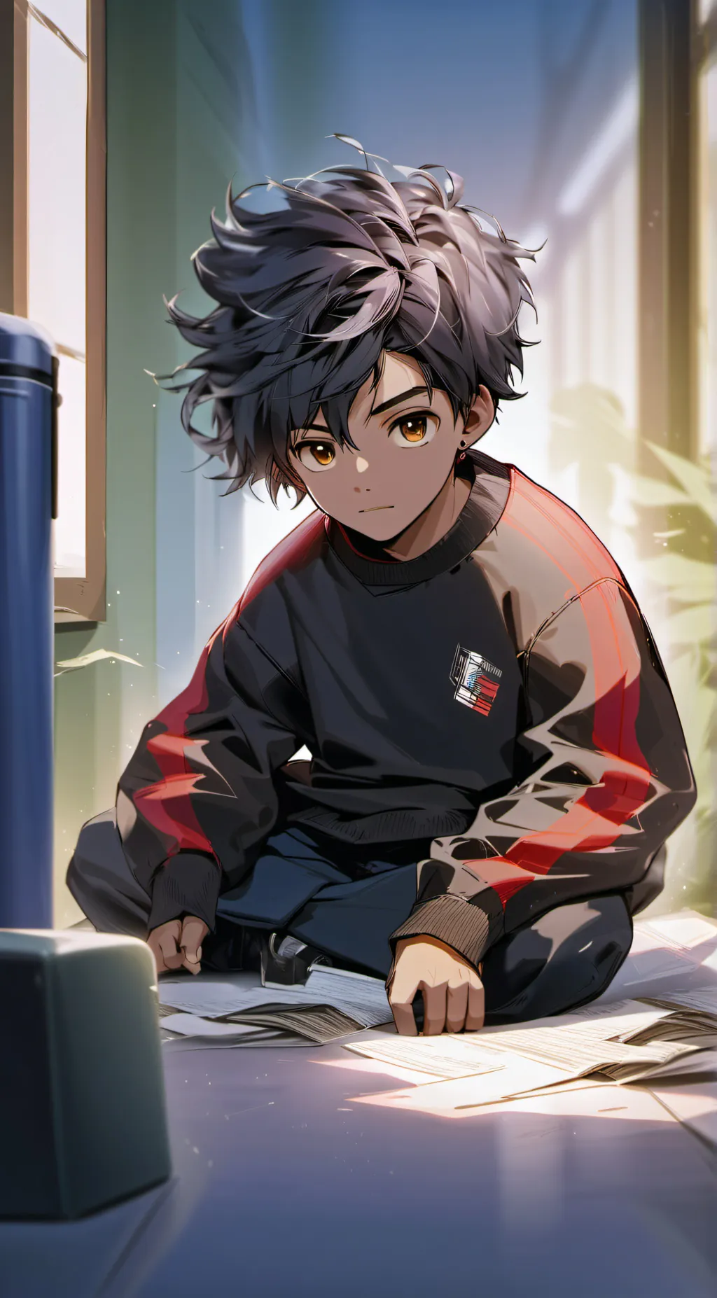 ai character: flade  background