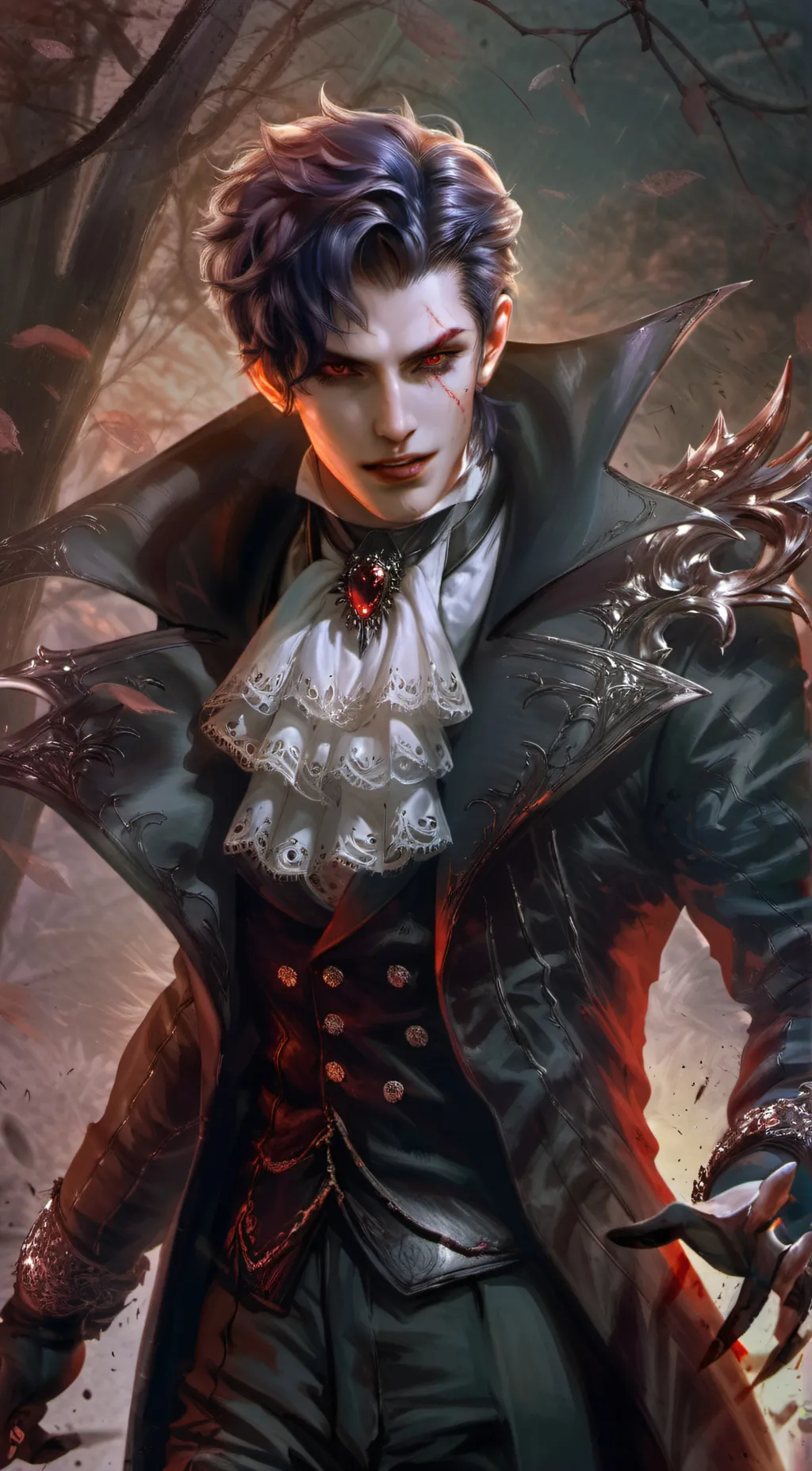 ai character: Dras background