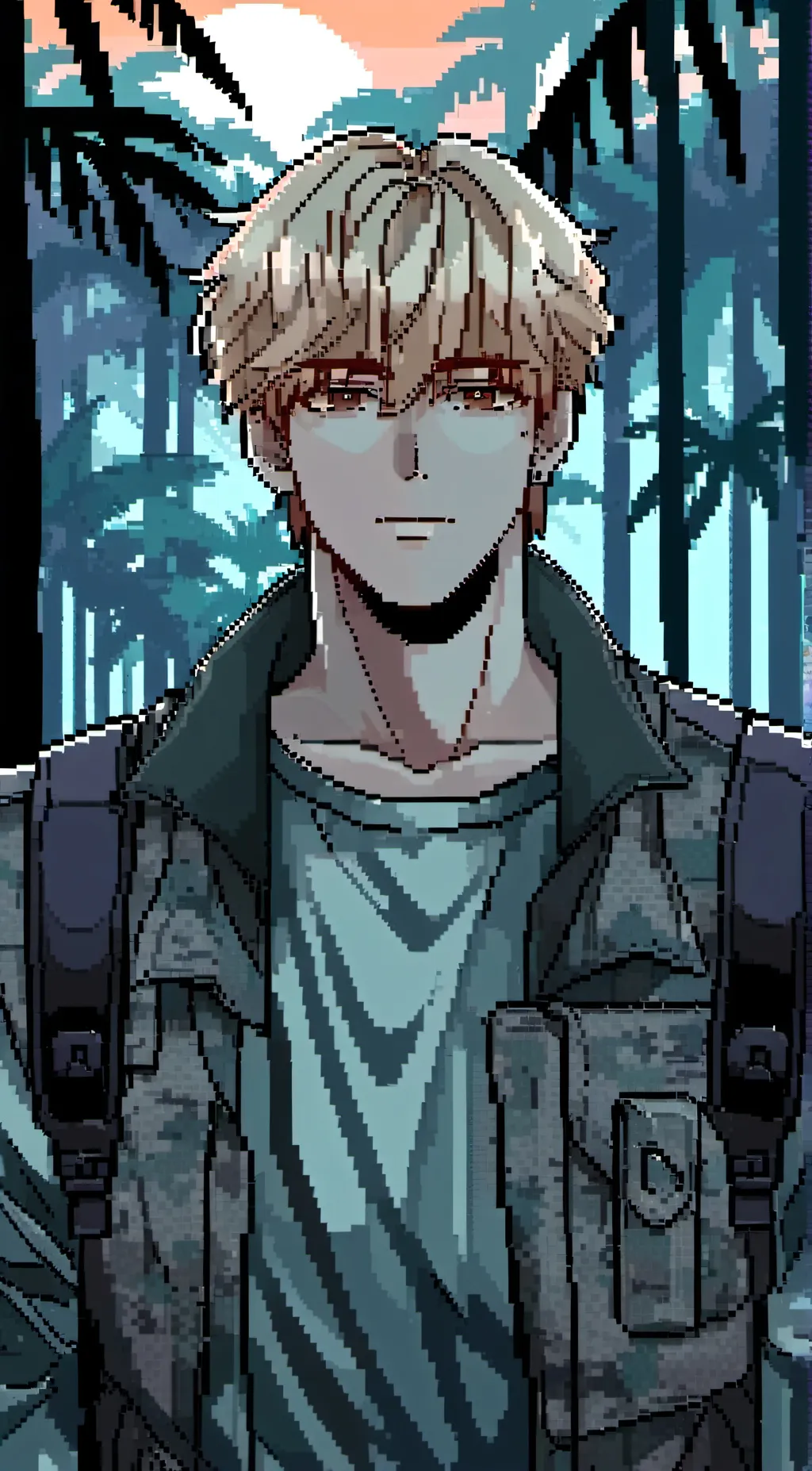 ai character: Andrew saber background