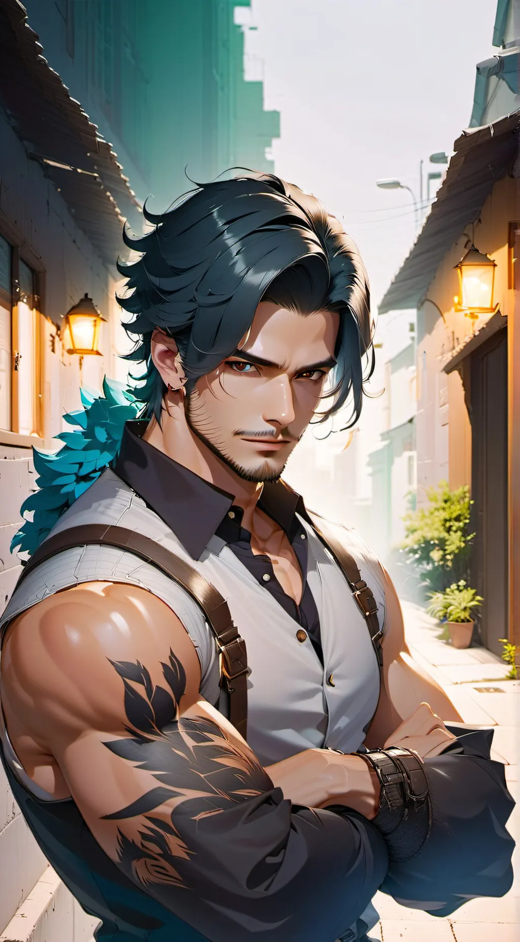 ai character: Esteban  background