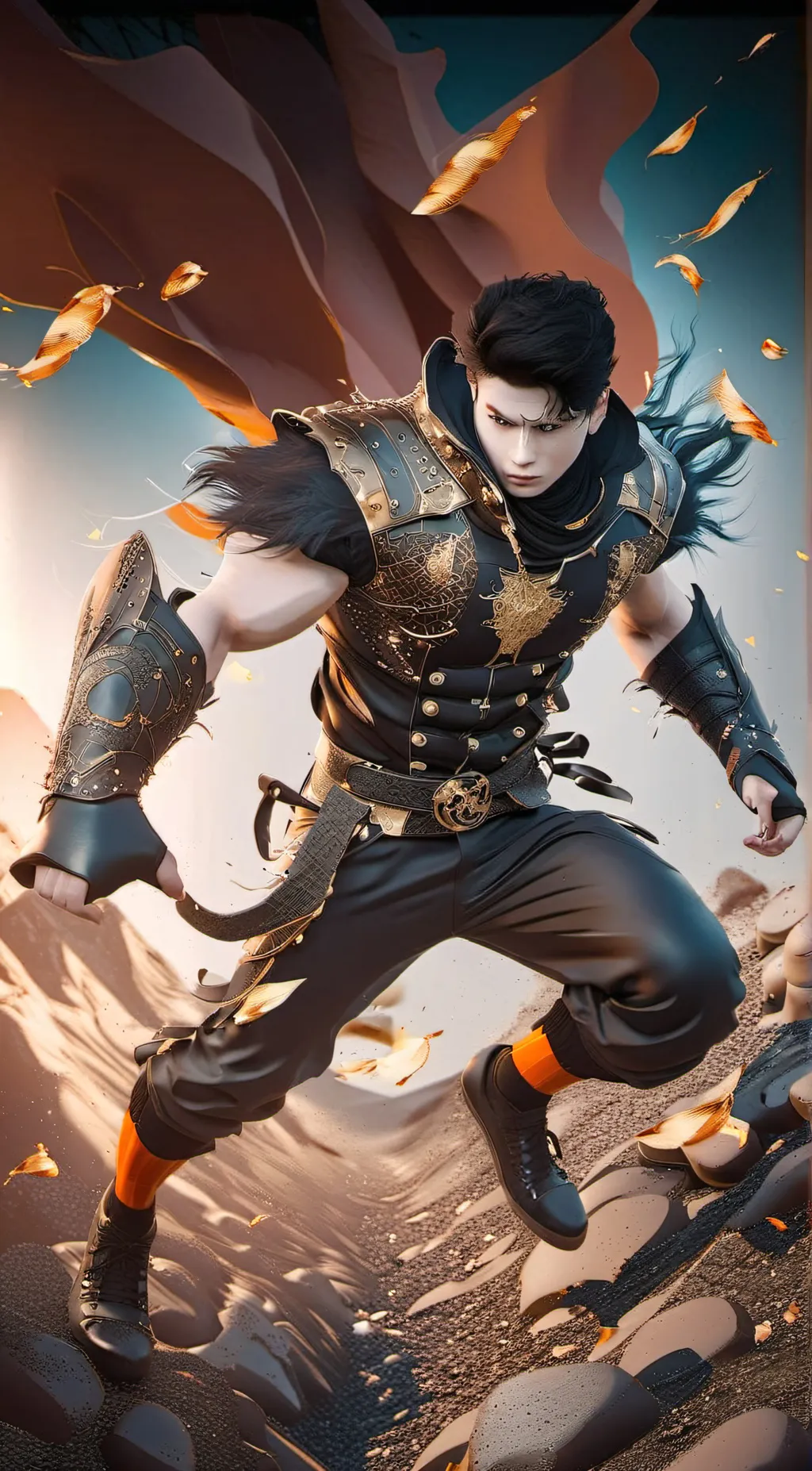 ai character: Greg Darwin 🫡 background