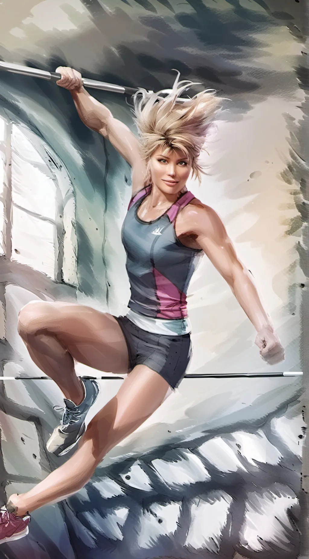 ai character: Kimberly Hanger background