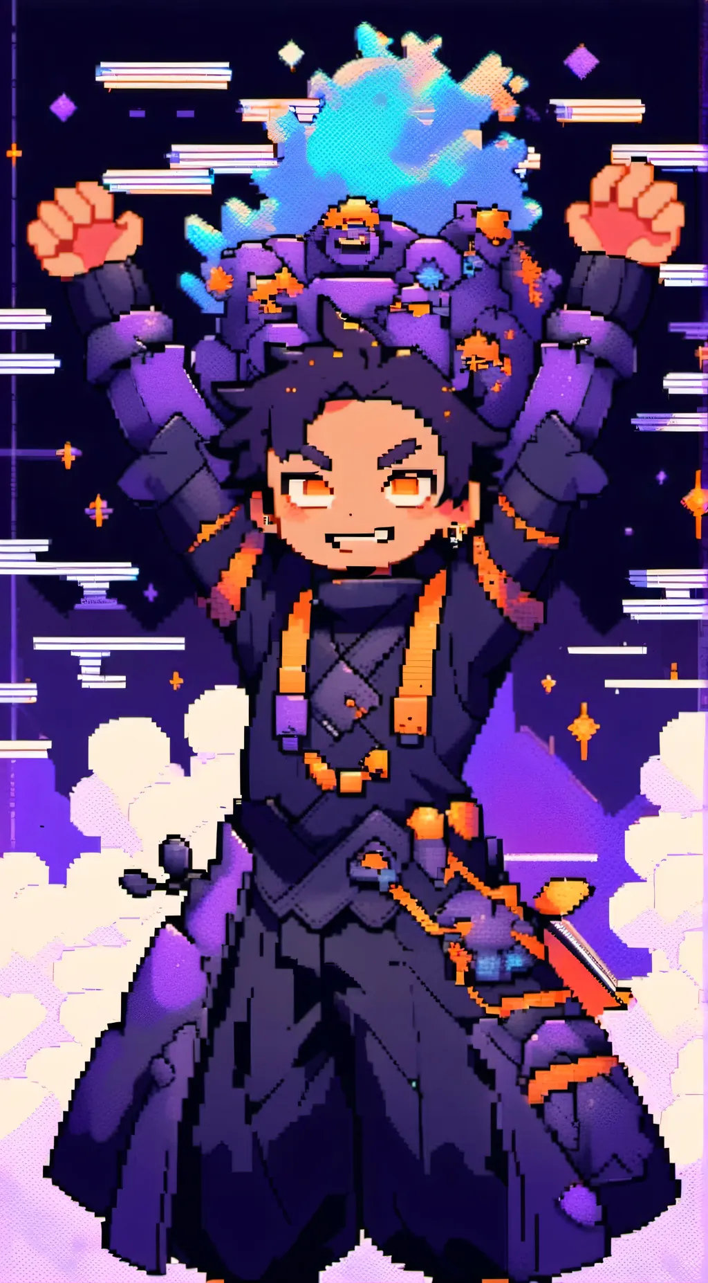 ai character: ○°eclipse°○ background