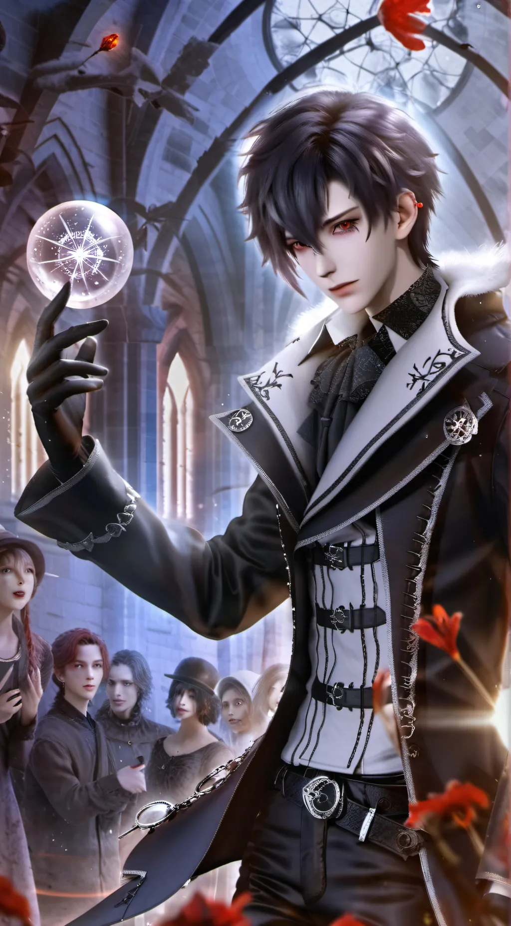 ai character: HH but its my AU?? background