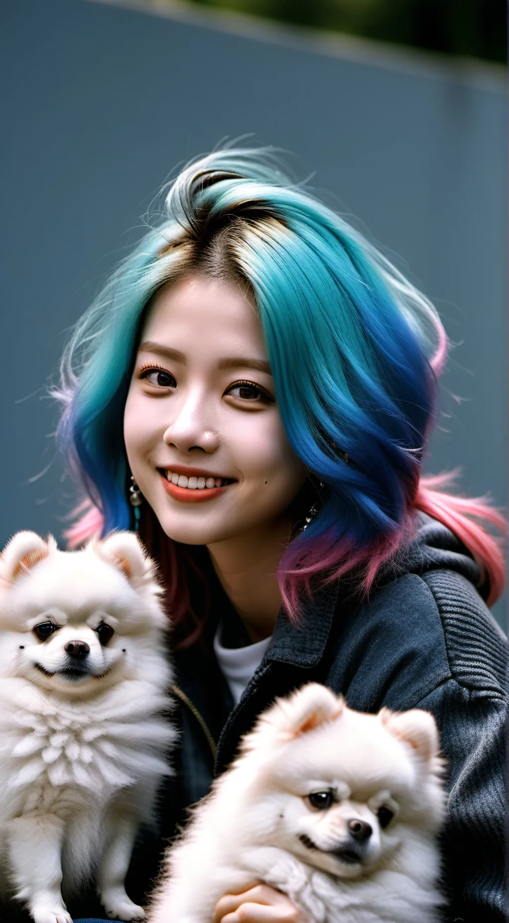 ai character: luna background